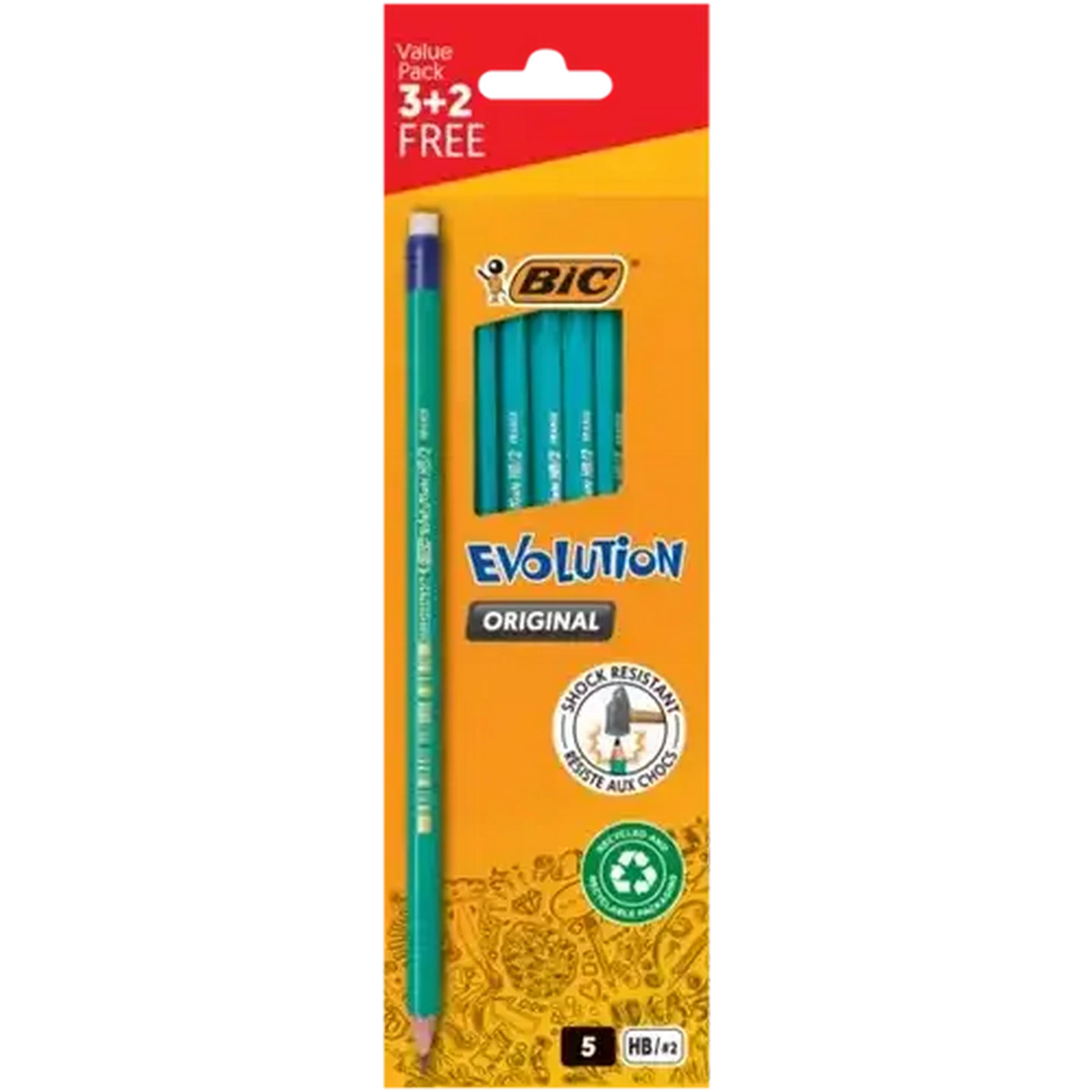 Checkers Sixty60 | BIC Evolution 650 HB Pencils 5 Pack