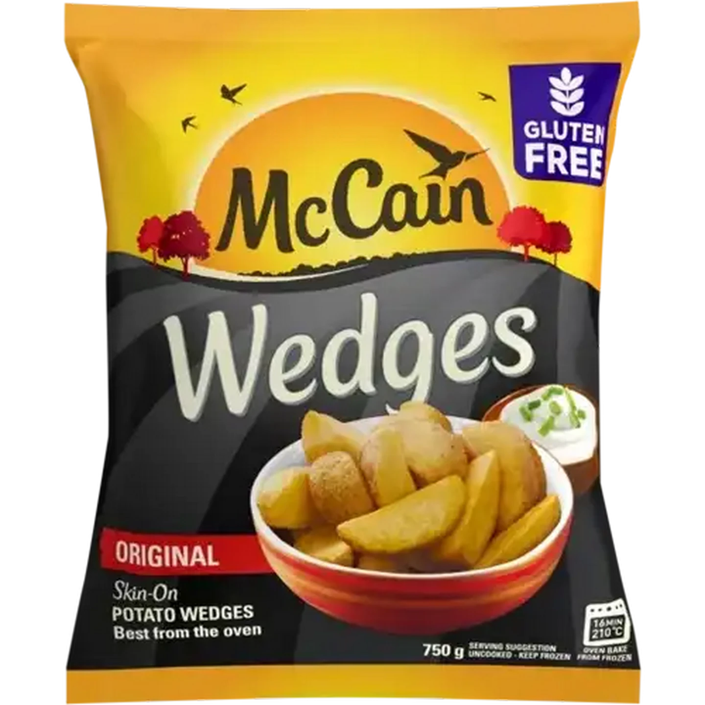 Checkers Sixty60 | McCain Original Frozen Skin-On Potato Wedges 750g