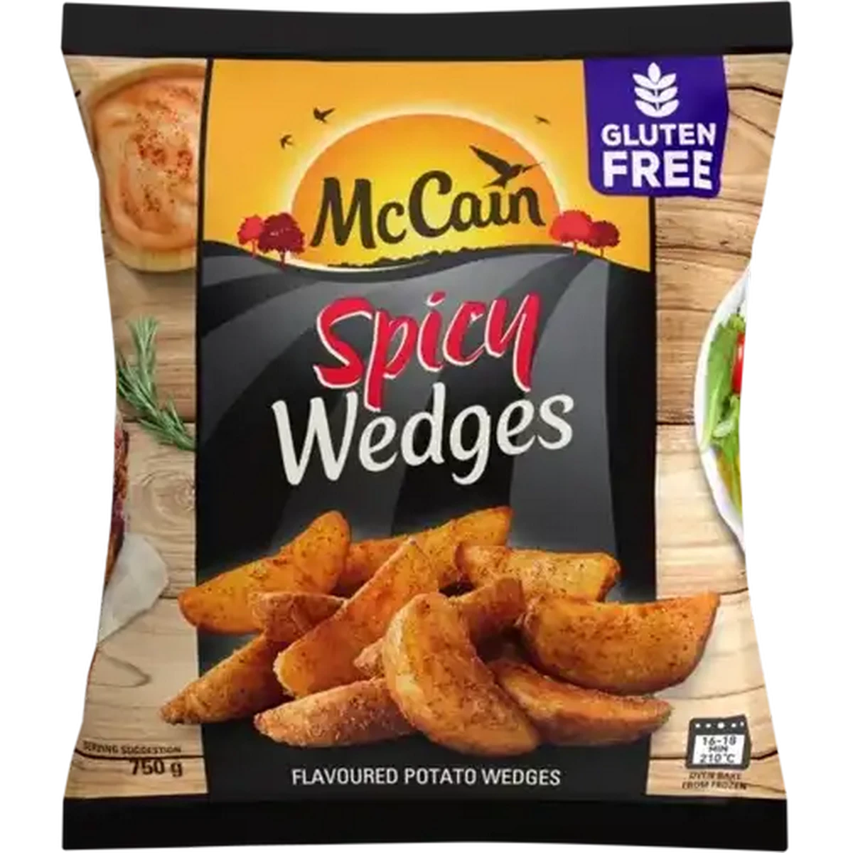 Checkers Sixty60 | McCain Frozen Spicy Potato Wedges 750g