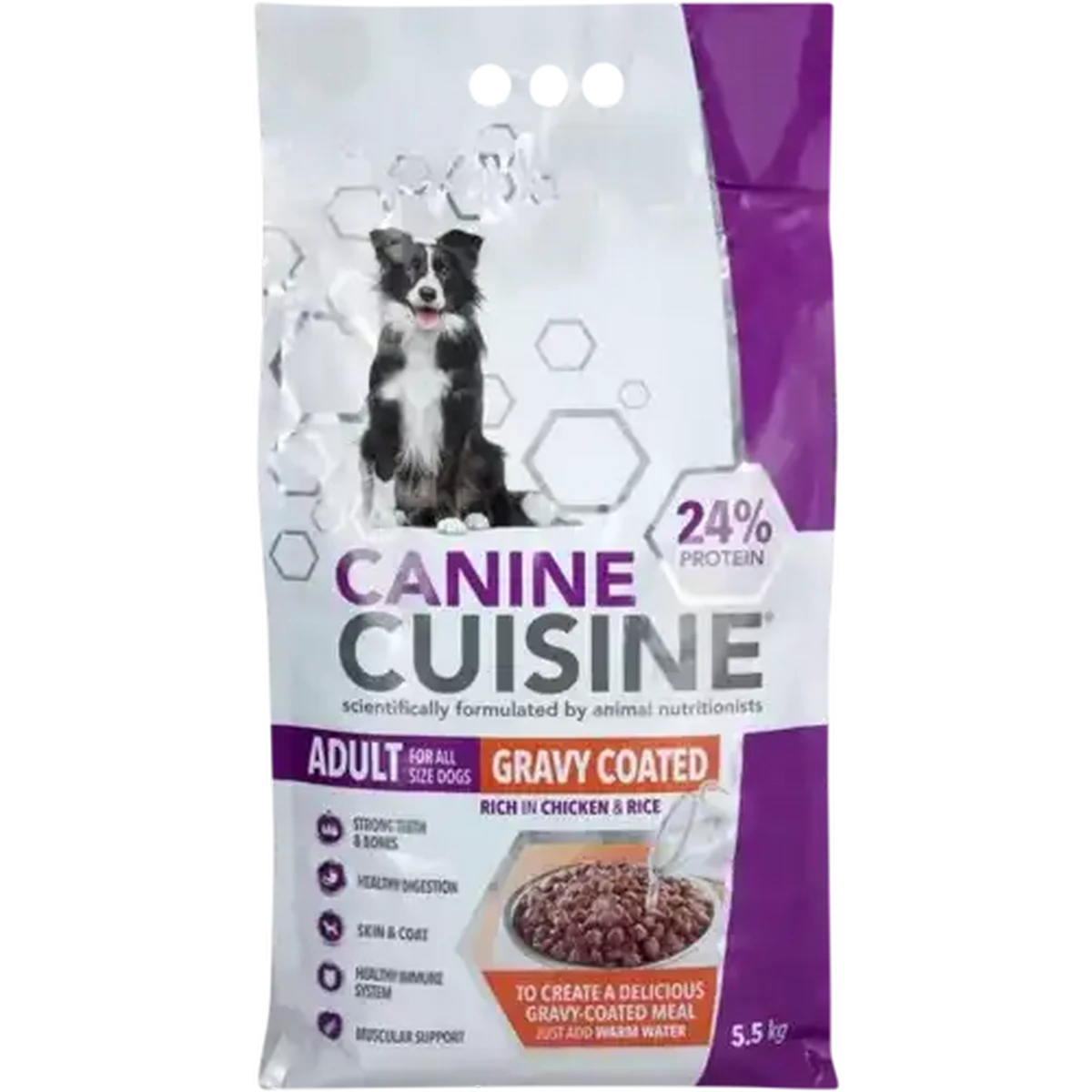 Checkers Sixty60 | Canine Cuisine Gravy Coated Adult Dog Food 5.5kg