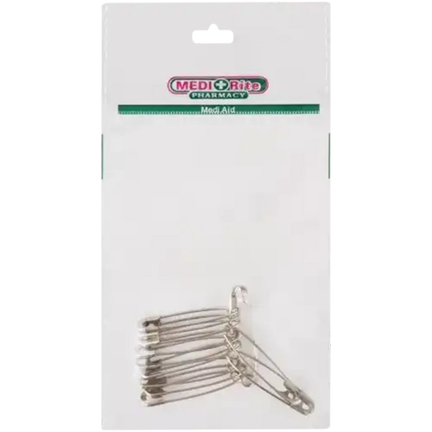 Image of Medirite Pharmacy Medi Aid Safety Pins 10 Pack