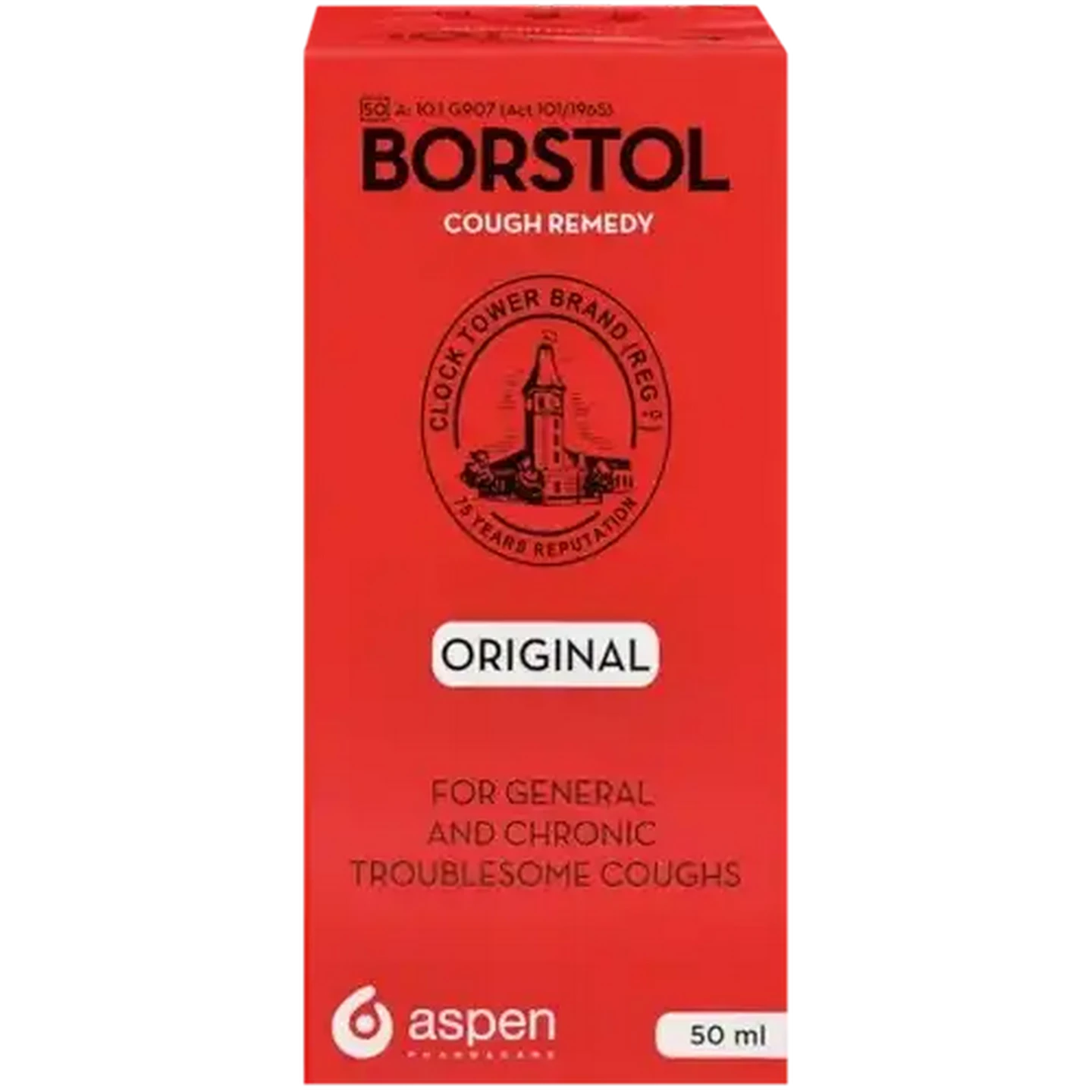 Image of Borstol Regular Cough Syrup 50ml