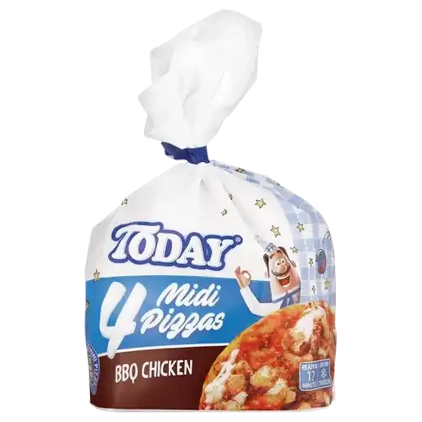 Image of Today Frozen BBQ & Chicken Midi Pizzas 380g