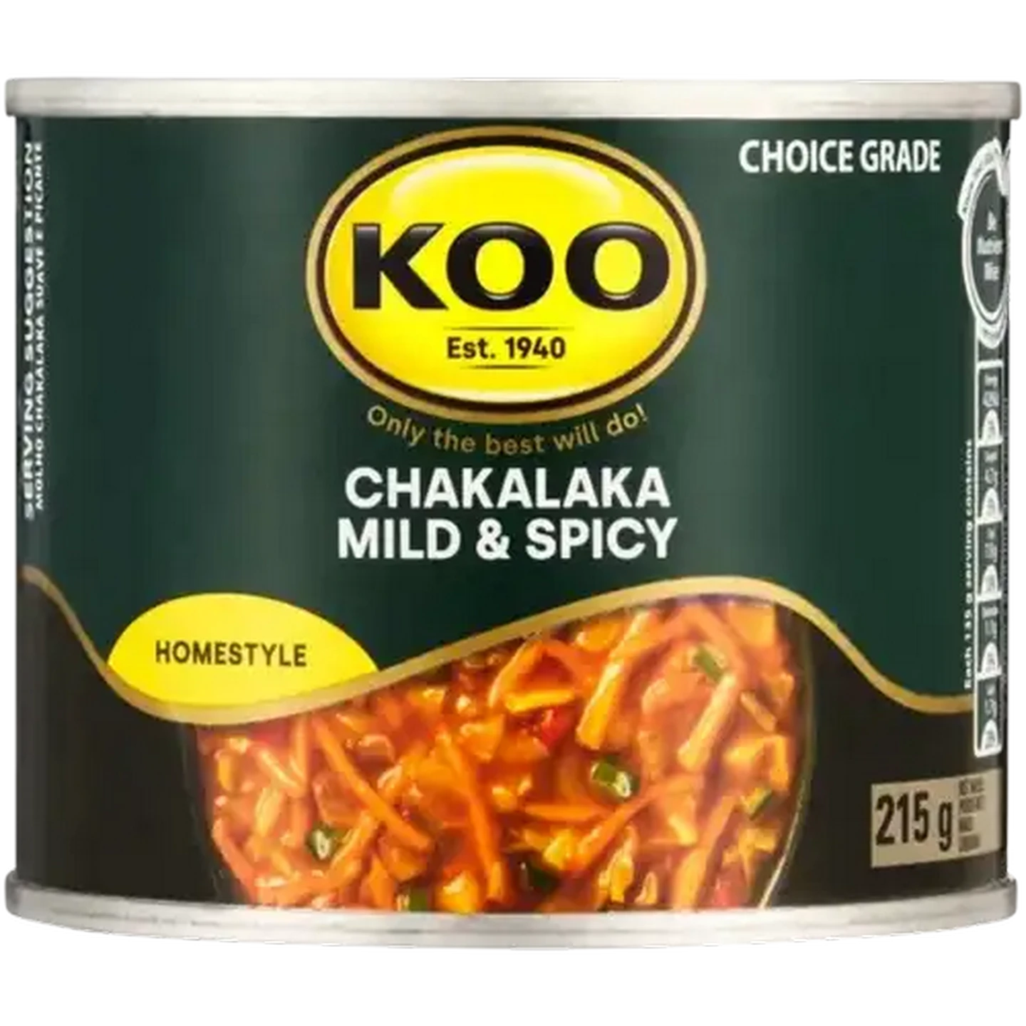 Checkers Sixty60 | KOO Mild & Spicy Chakalaka 215g