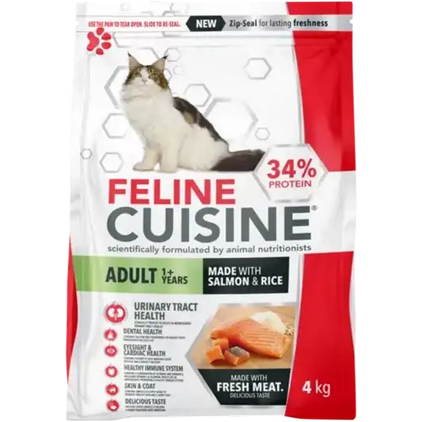 Checkers Sixty60 | Feline Cuisine Salmon & Rice Adult Dry Cat Food 4kg