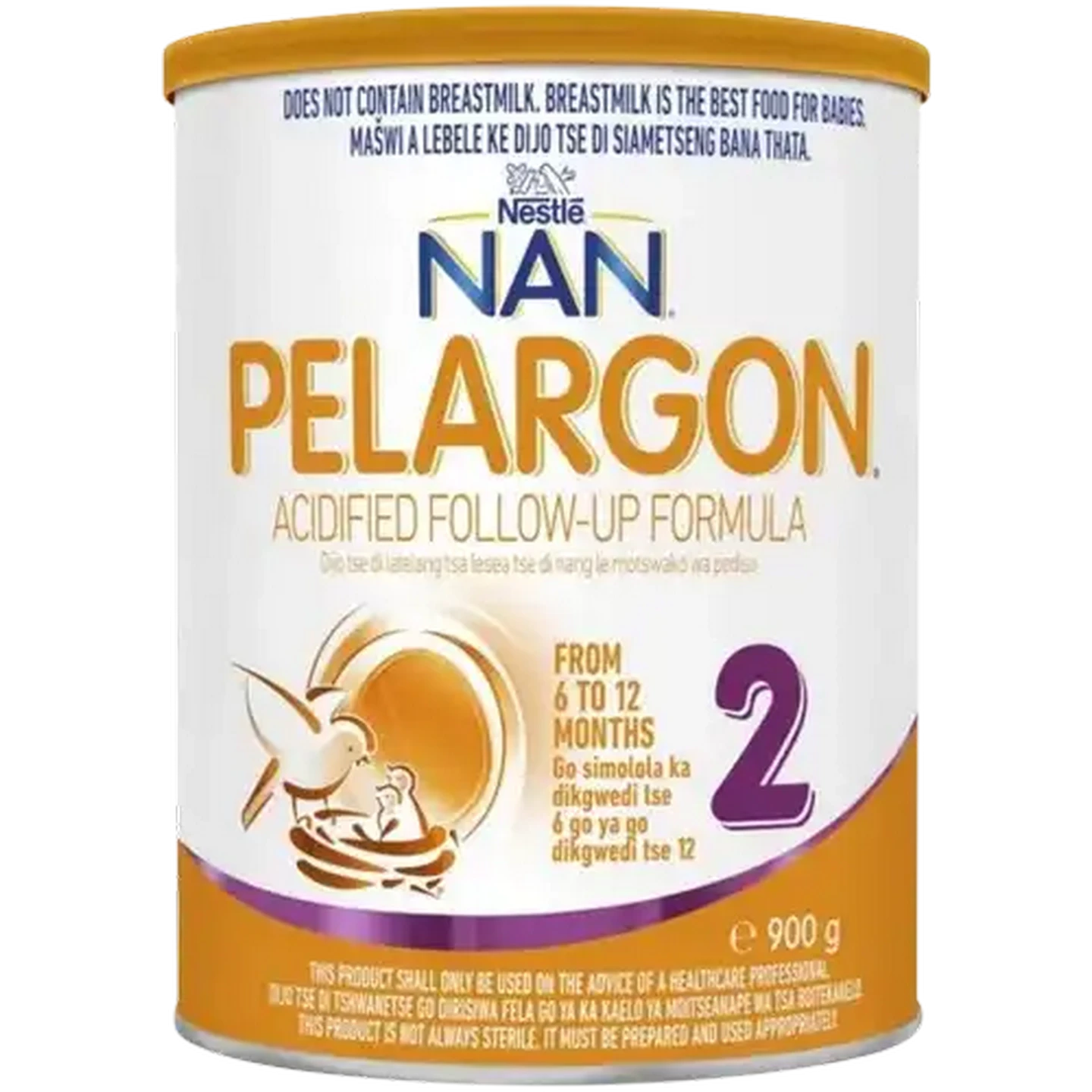 Image of NAN Pelargon Stage 2 6-12 Months Acidified Follow-Up Formula 900g