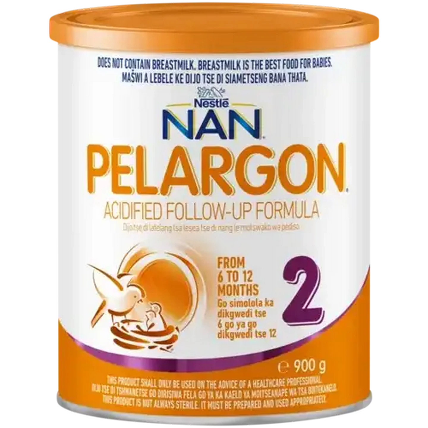 Image of NAN Pelargon Stage 2 6-12 Months Acidified Follow-Up Formula 900g