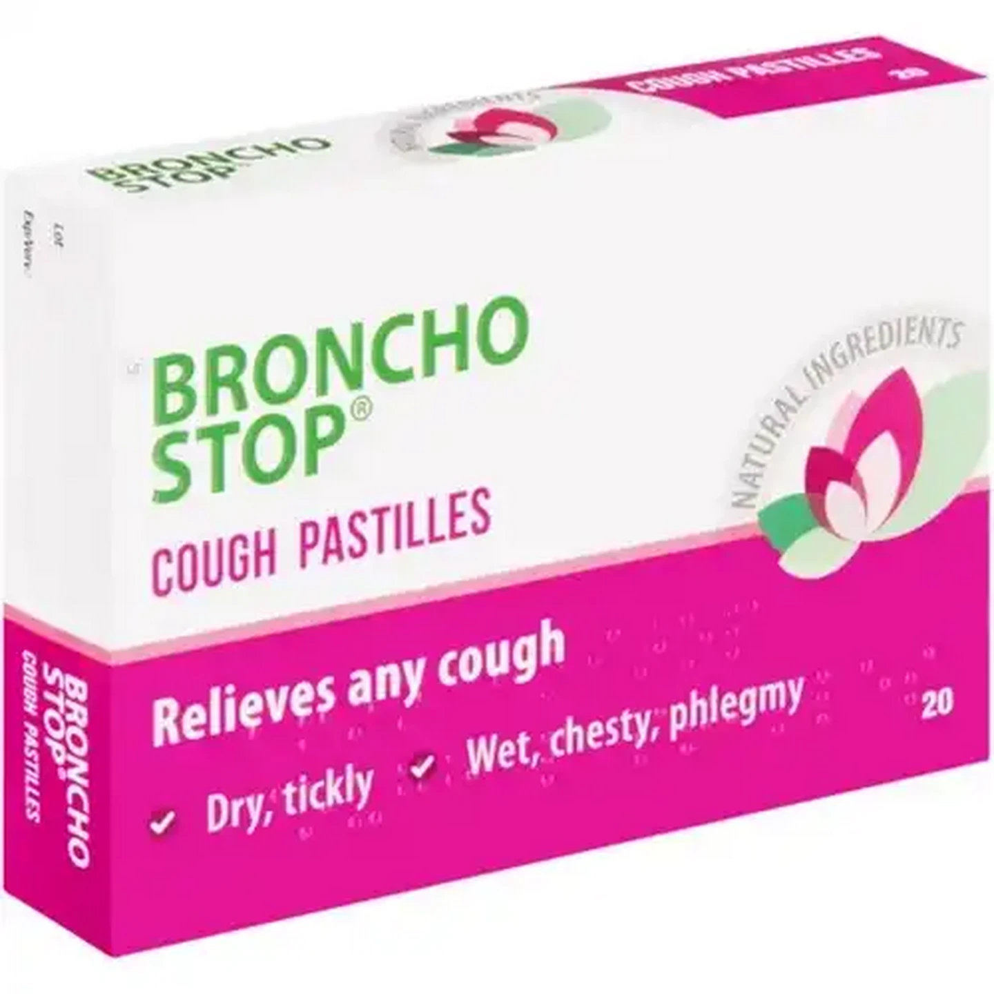 Image of Bronchostop Cough Pastilles 20 Pack