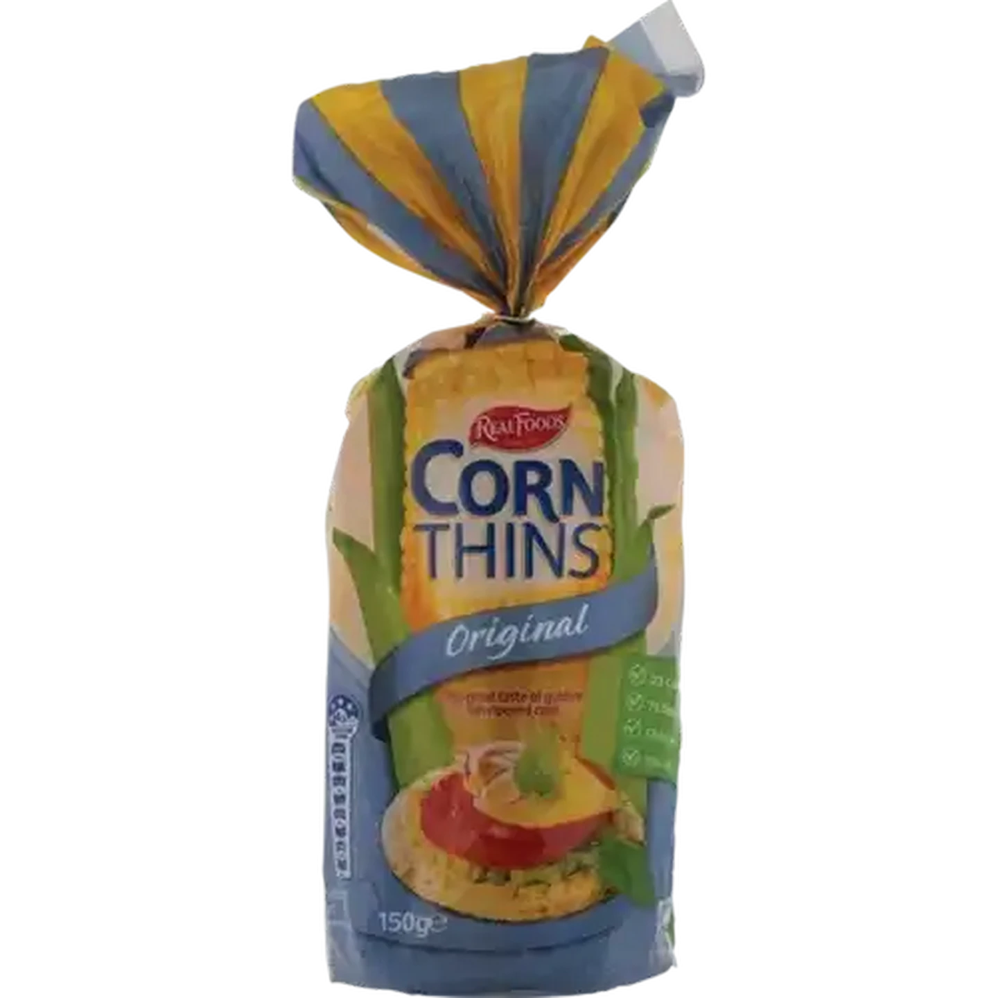 Image of Real Foods Original Corn Thins 150g