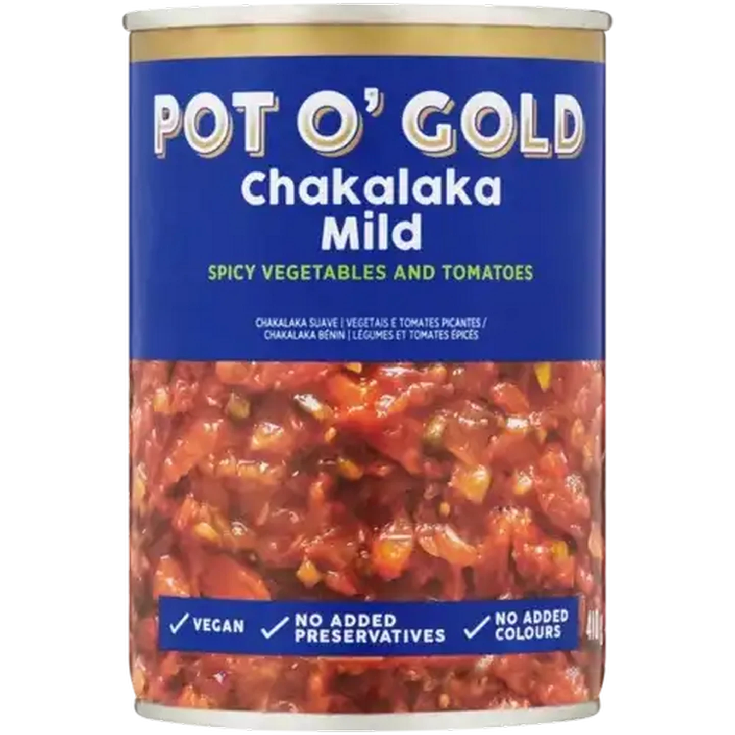 Checkers Sixty60 | Pot O' Gold Mild Chakalaka 410g