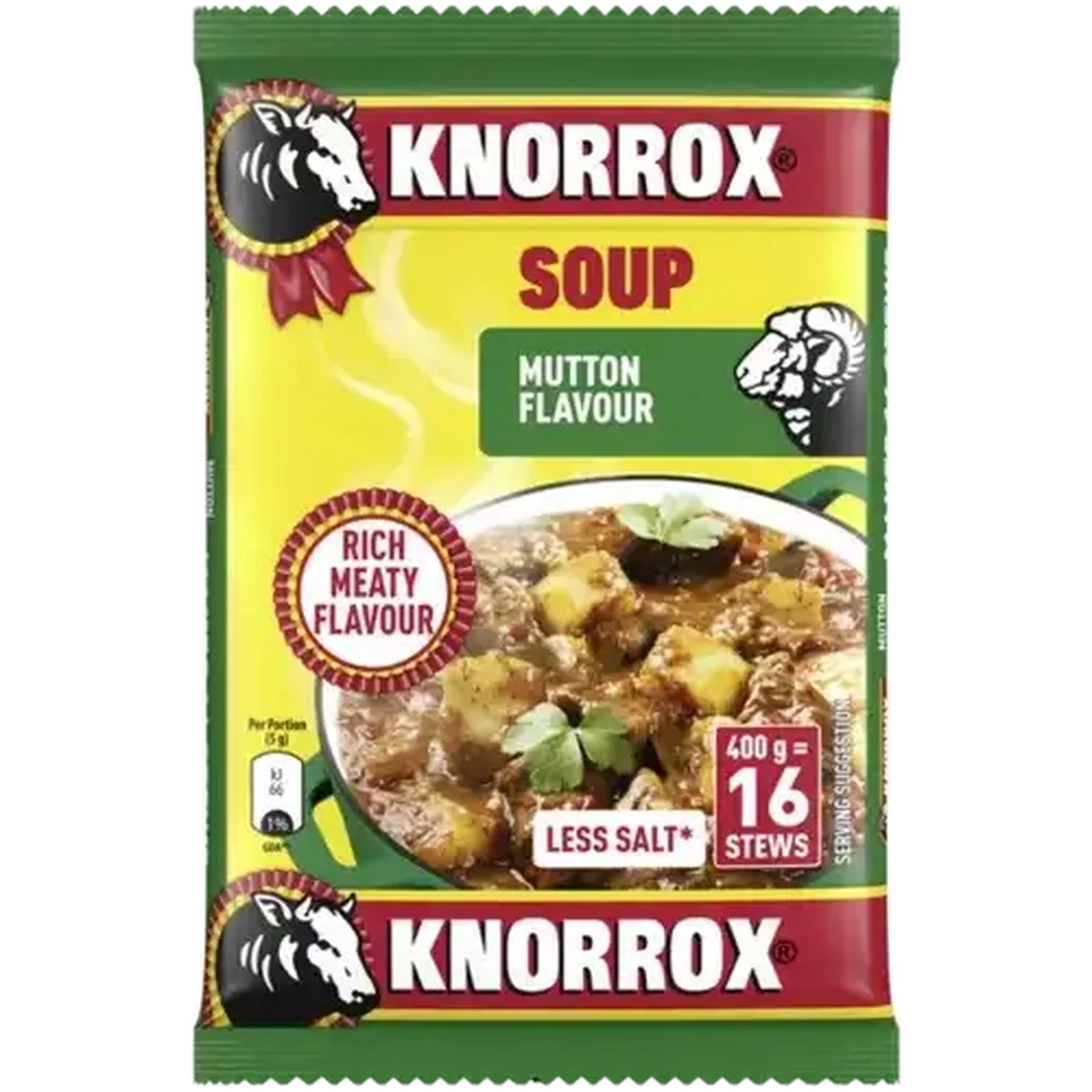Checkers Sixty60 | Knorrox Mutton Flavoured Thickening Soup 400g