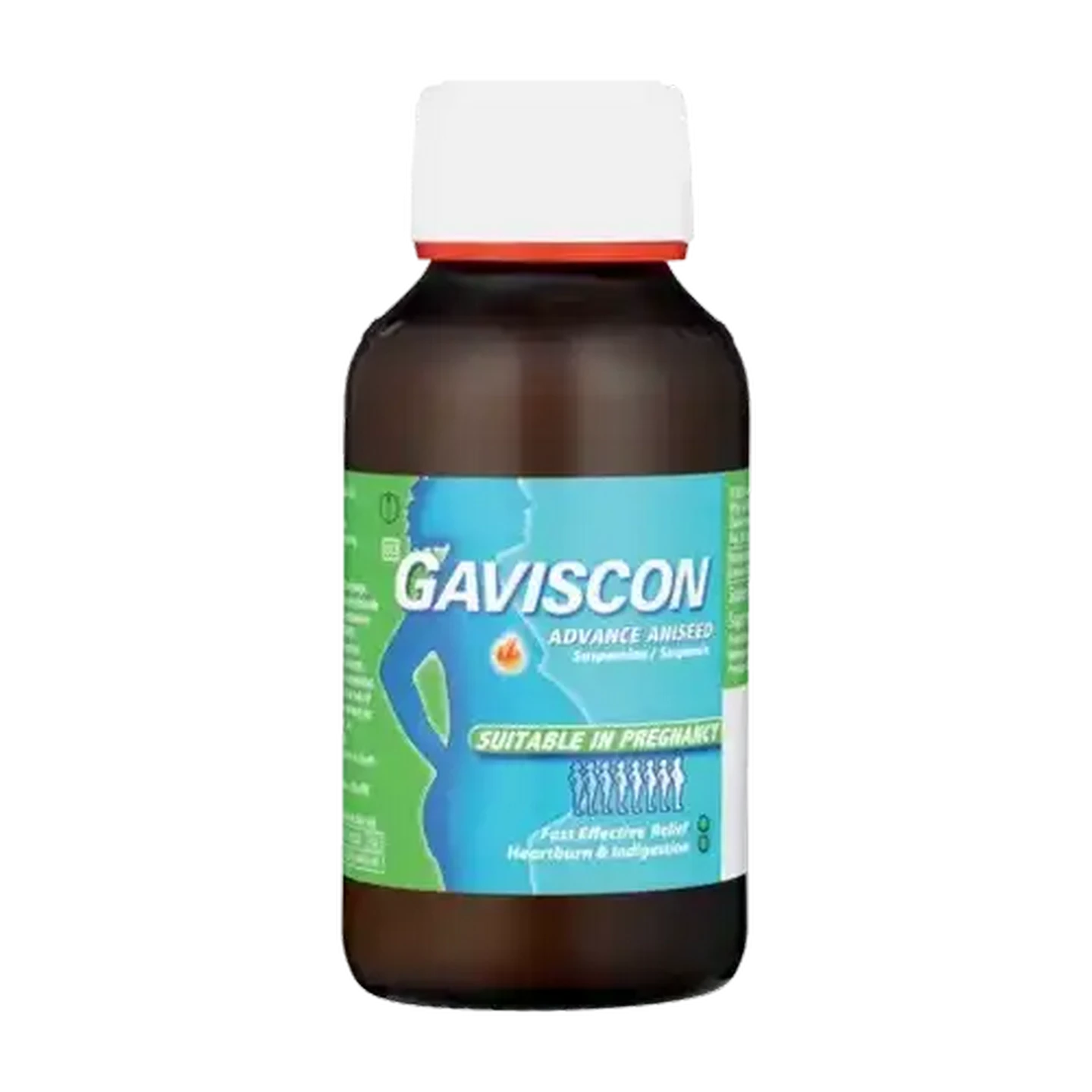 Image of Gaviscon Aniseed Flavoured Heartburn Relief Advance 200ml