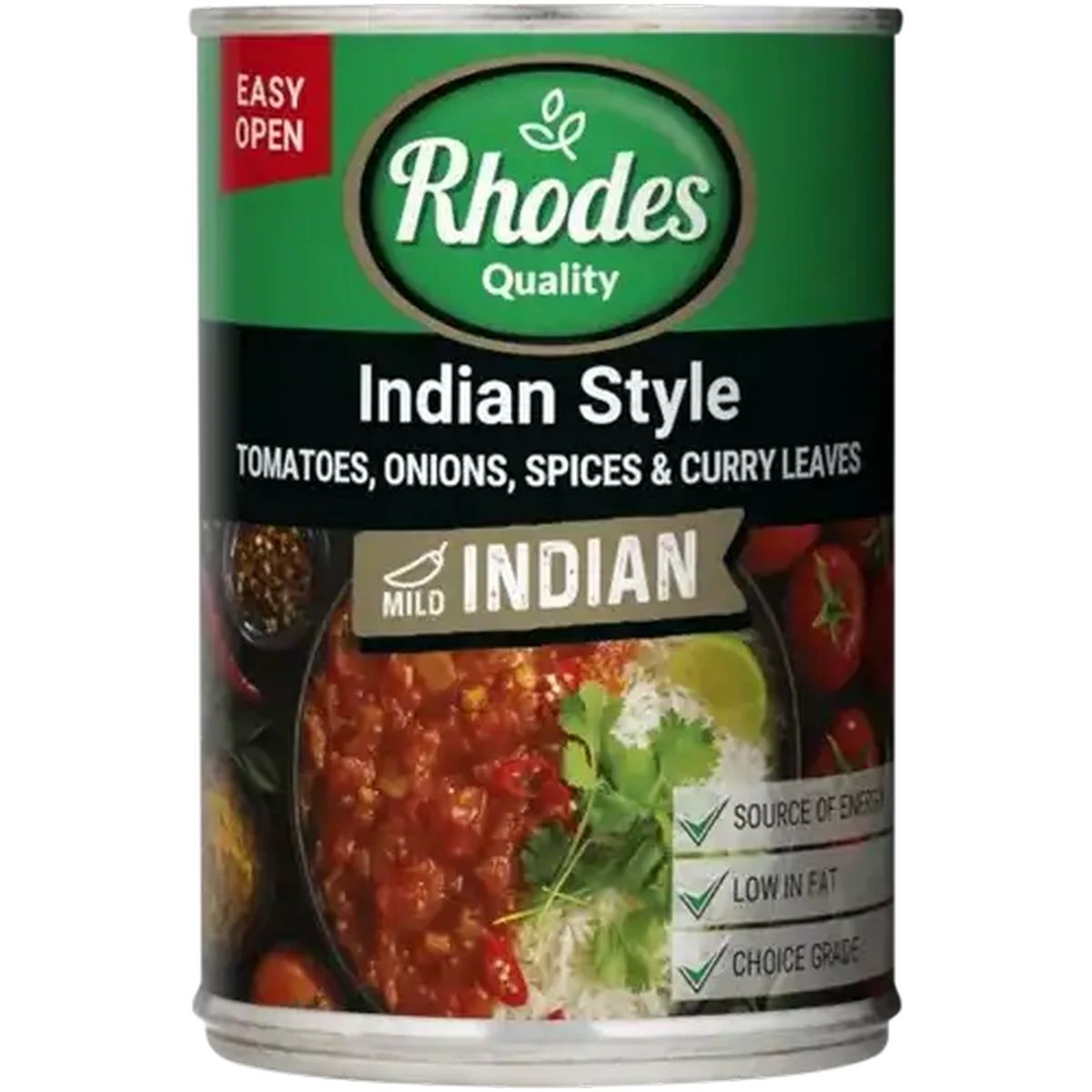 Checkers Sixty60 | Rhodes Quality Mild Indian Style Tomatoes 410g