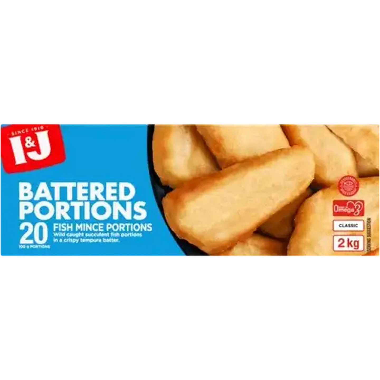 Checkers Sixty60 | I&J Frozen Battered Fish Mince Portions 2kg