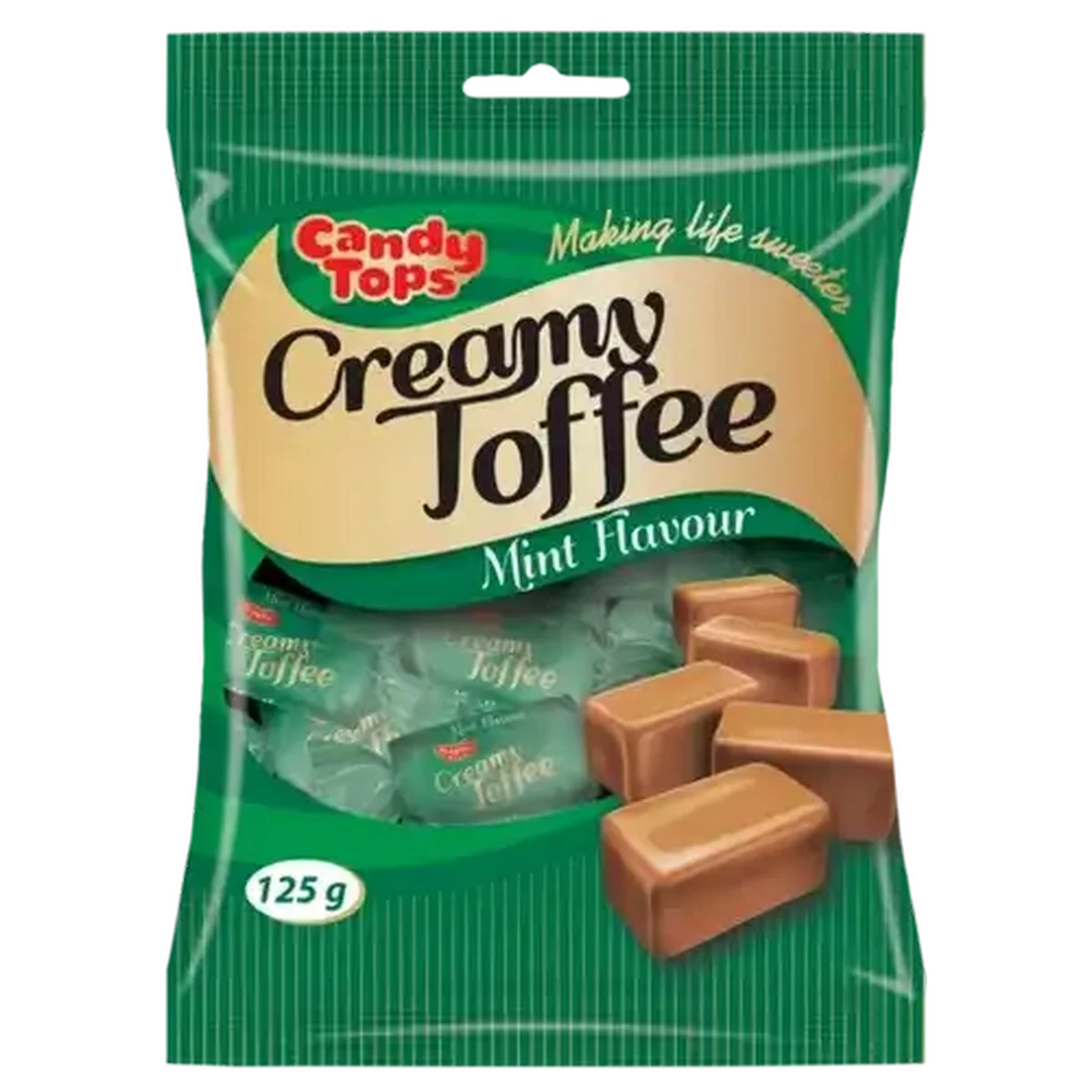 Checkers Sixty60 | Candy Tops Creamy Toffee Mint Flavoured Sweets 125g