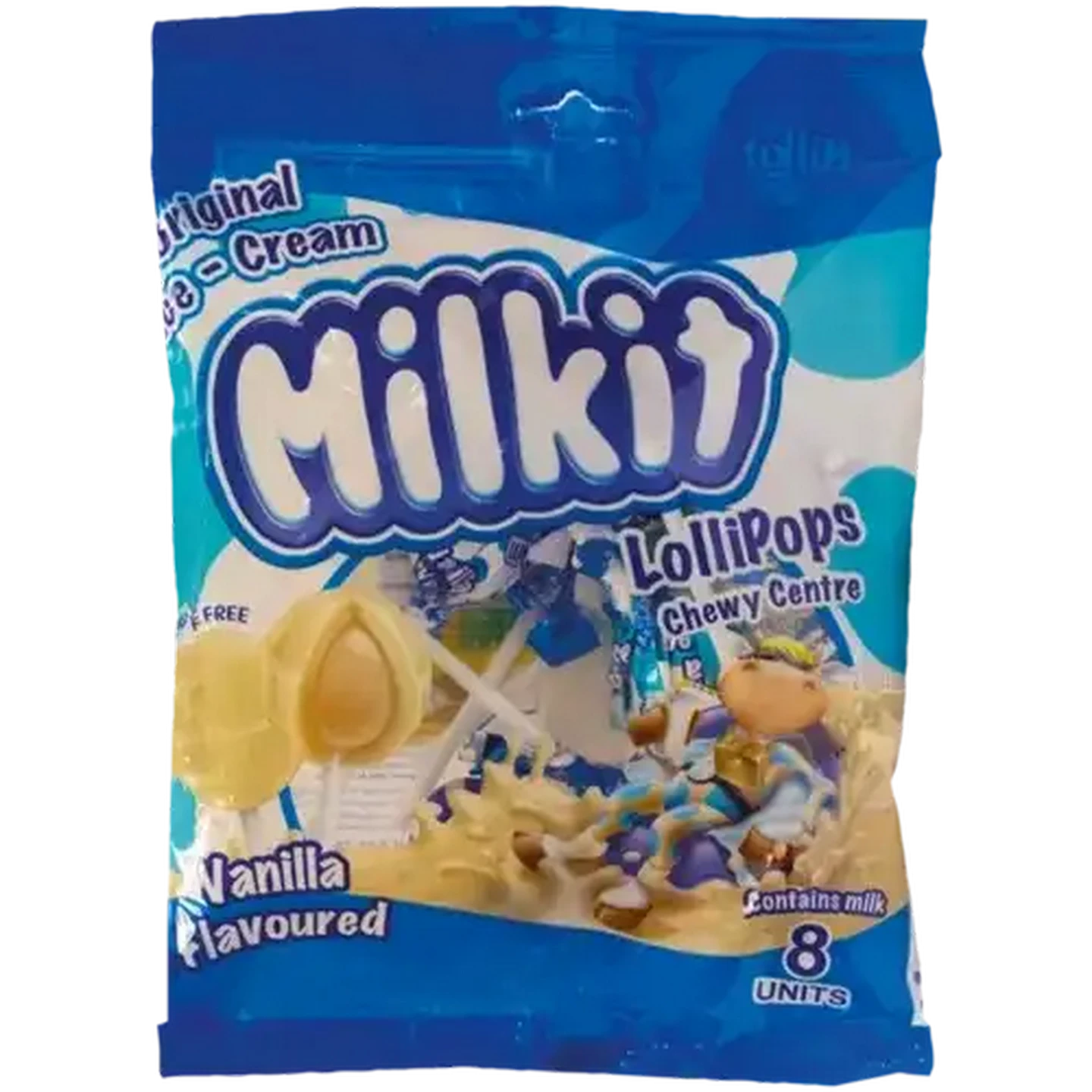 Checkers Sixty60 | Milkit Vanilla Flavoured Lollipops 8 Pack