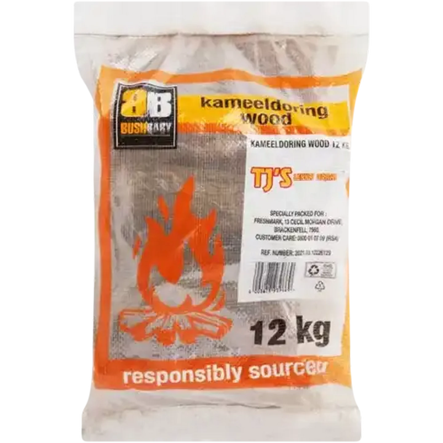 Image of Bush Baby Kameeldoring Braai Wood 12kg