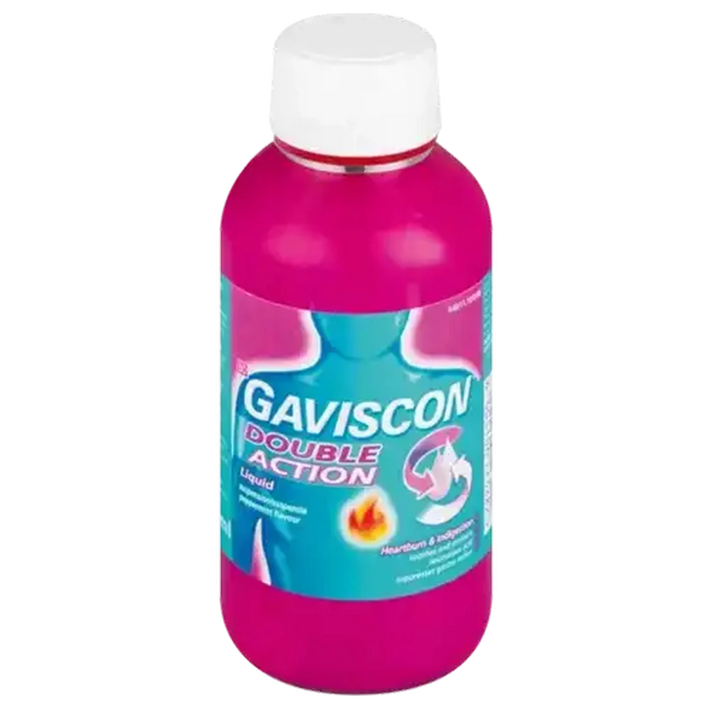Image of Gaviscon Double-Action Peppermint Liquid Anti-Acid 300ml