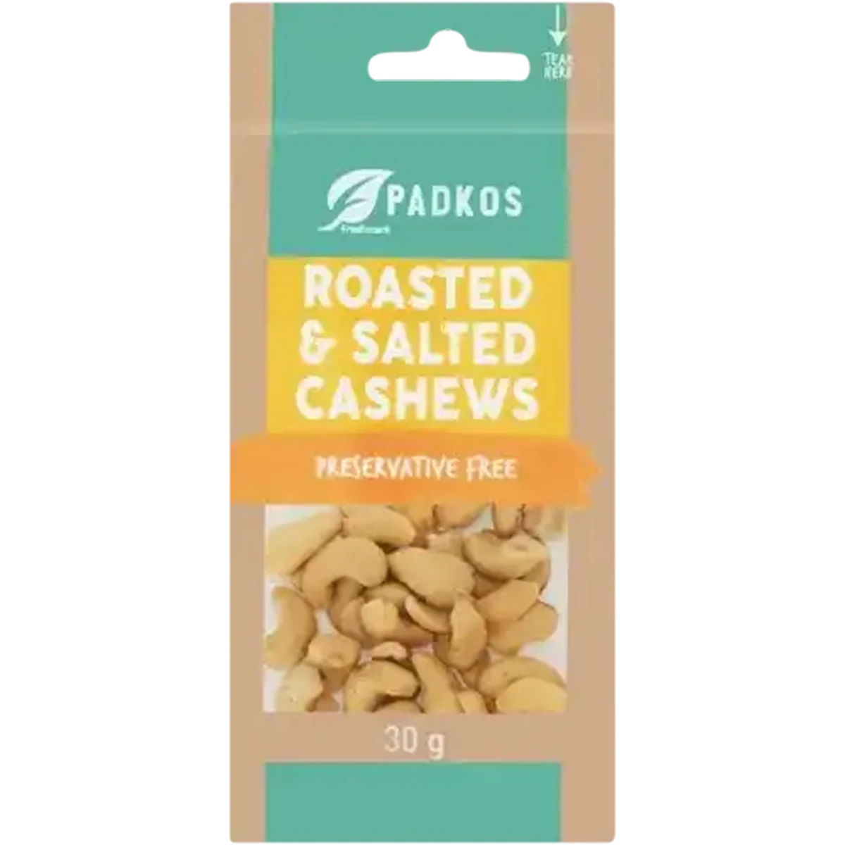 Checkers Sixty60 | Padkos Roasted & Salted Cashew Nuts 30g