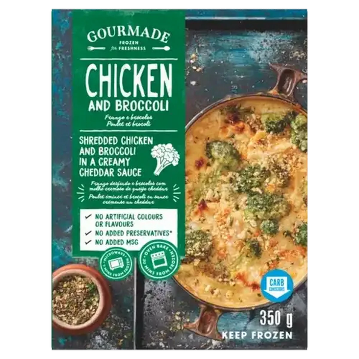 Checkers Sixty60 | Gourmade Frozen Chicken & Broccoli 350g
