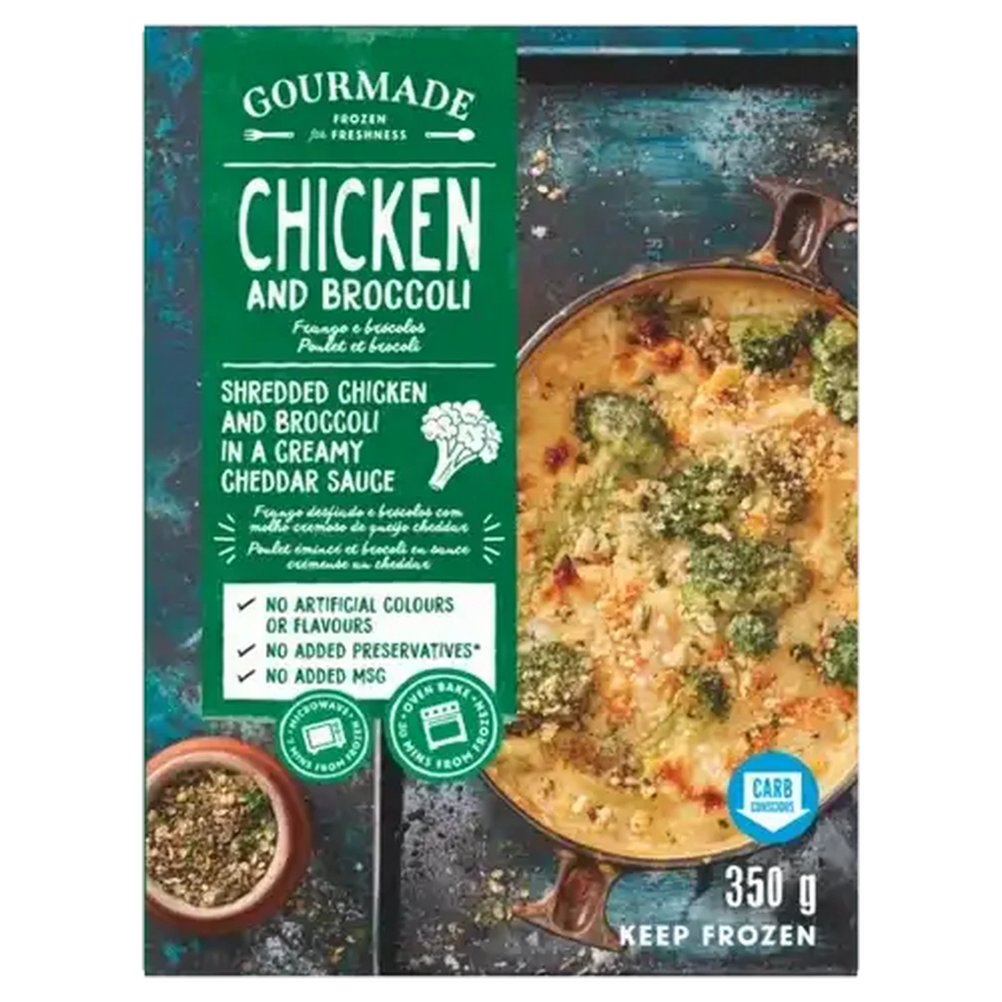 Checkers Sixty60 | Gourmade Frozen Chicken & Broccoli 350g