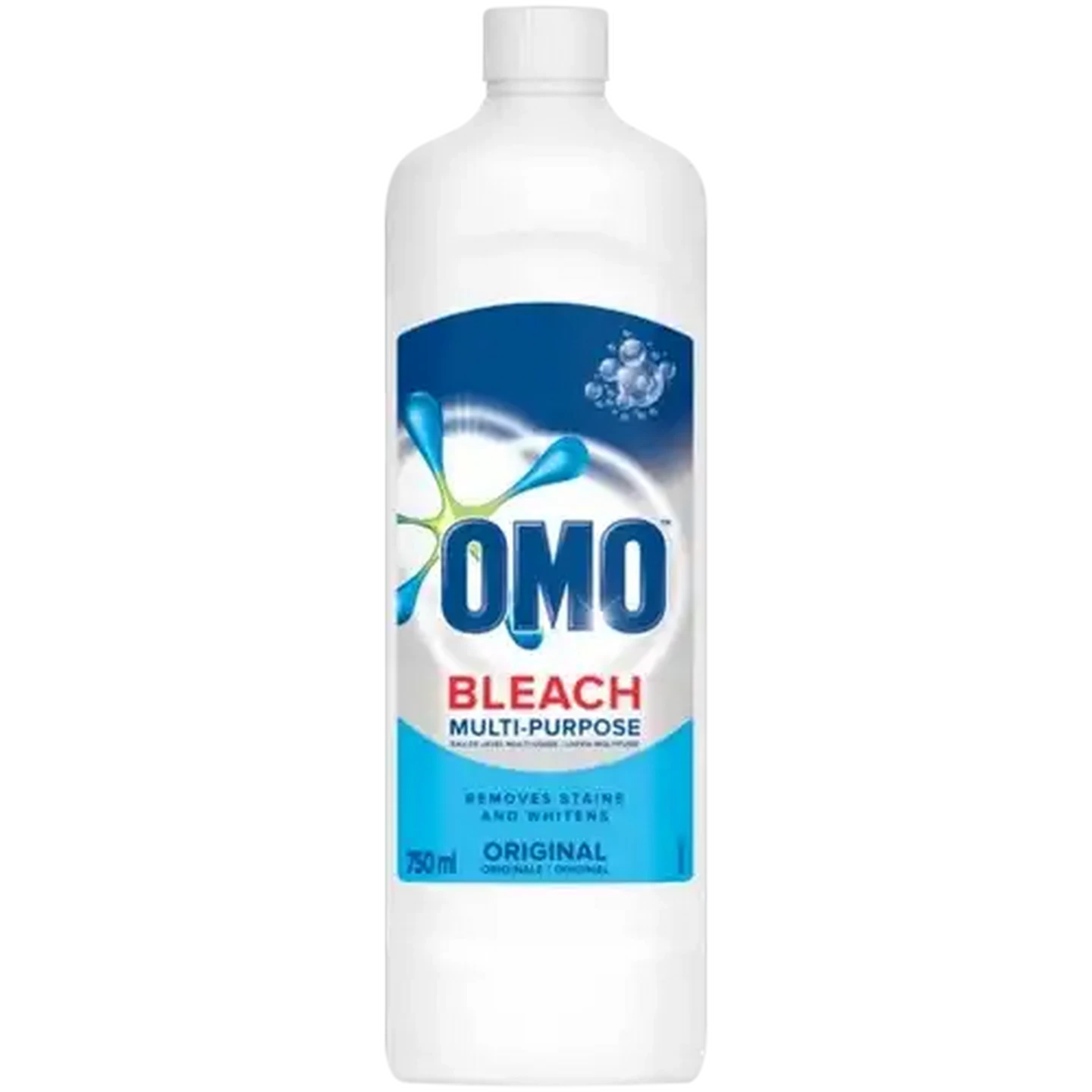 Image of OMO Original Multipurpose Stain Removal Bleach Cleaner 750ml