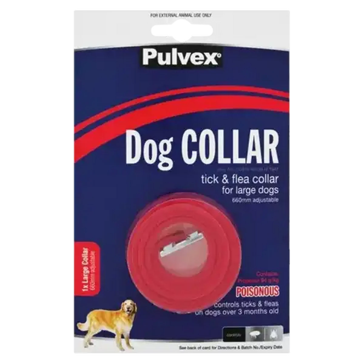 Checkers Sixty60 | Pulvex Tick & Flea Large Dog Collar 660mm