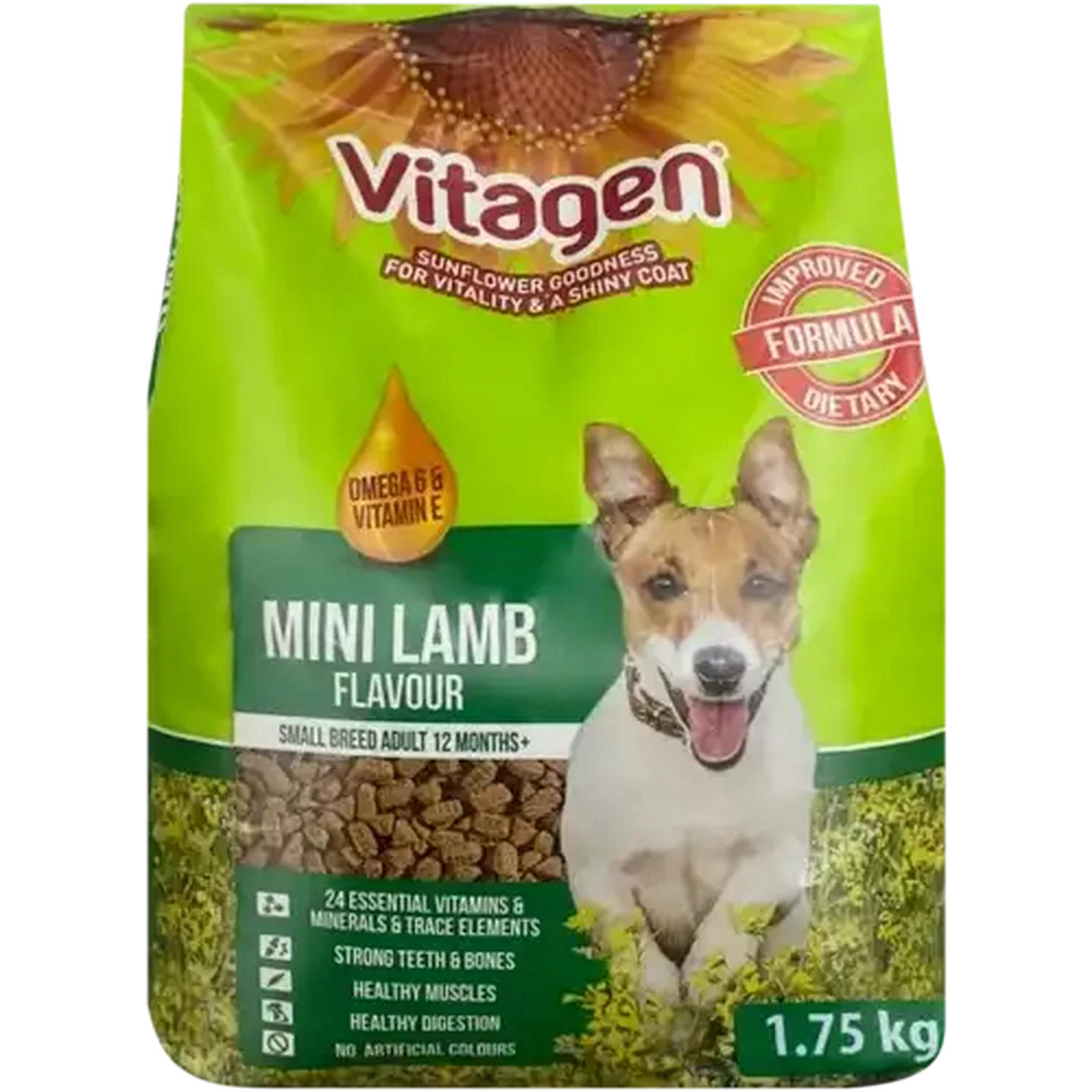 Checkers Sixty60 | Vitagen Mini Lamb Flavour Adult Dry Dog Food 1.75kg