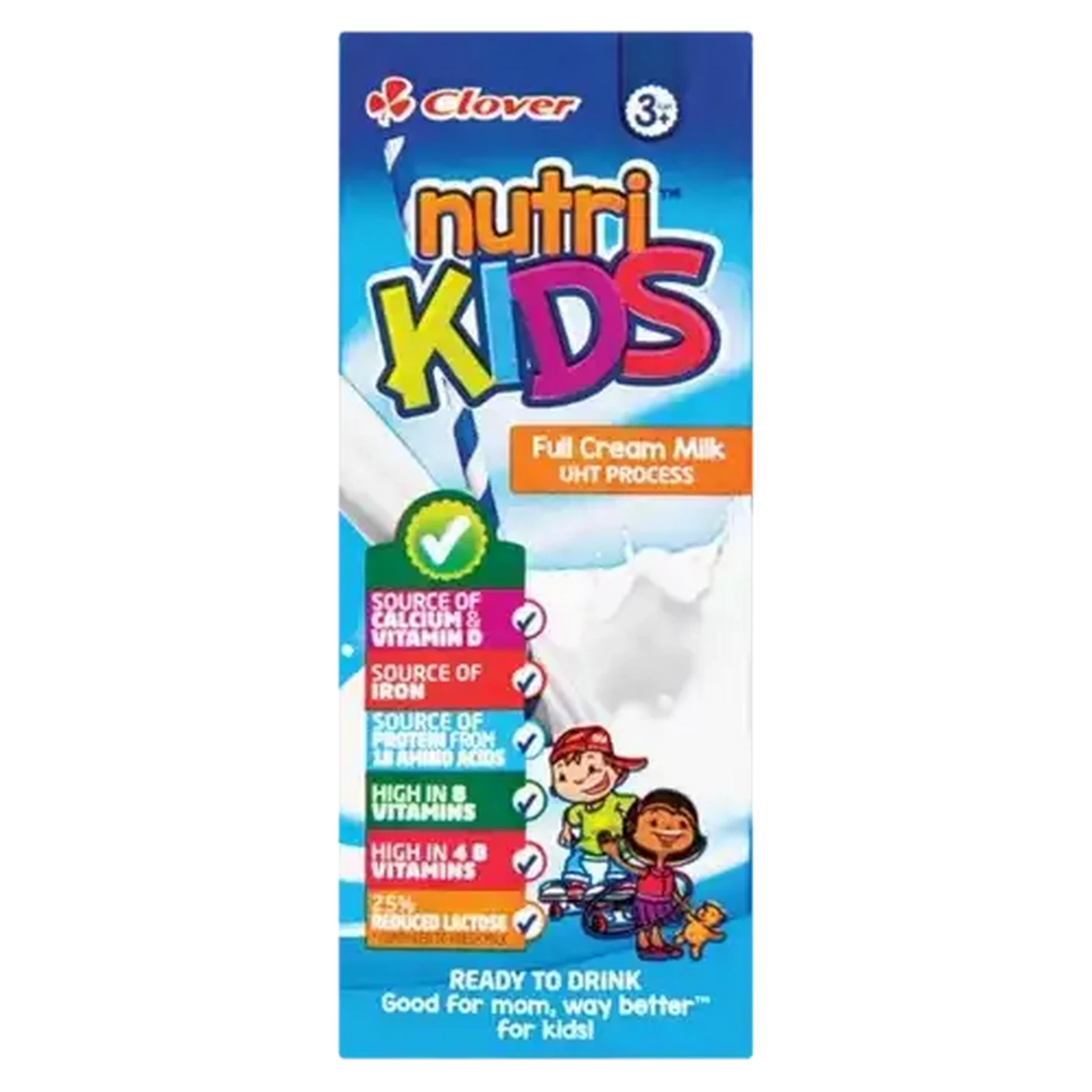 Checkers Sixty60 | Clover Nutri Kids RTD Full Cream Kids Milk Box