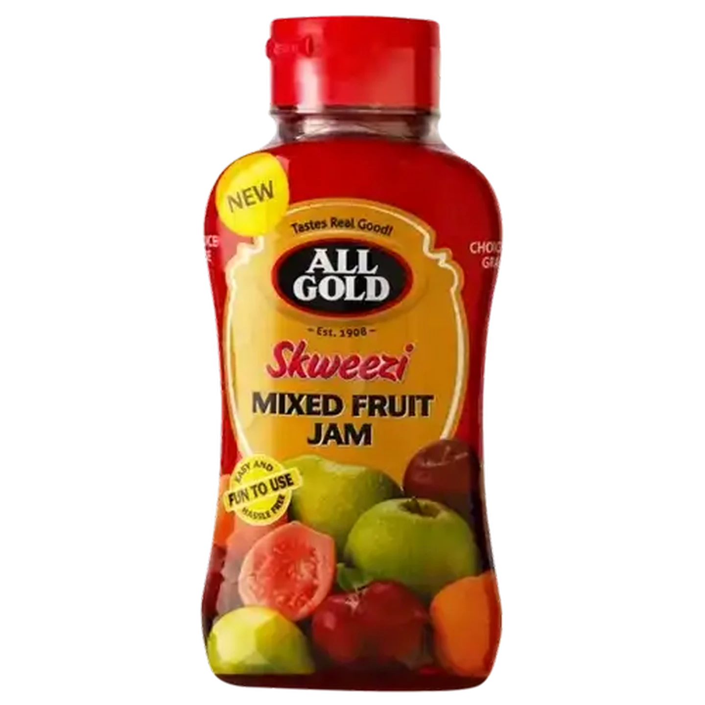 Checkers Sixty60 | ALL GOLD Skweezi Mixed Fruit Jam Bottle 460g