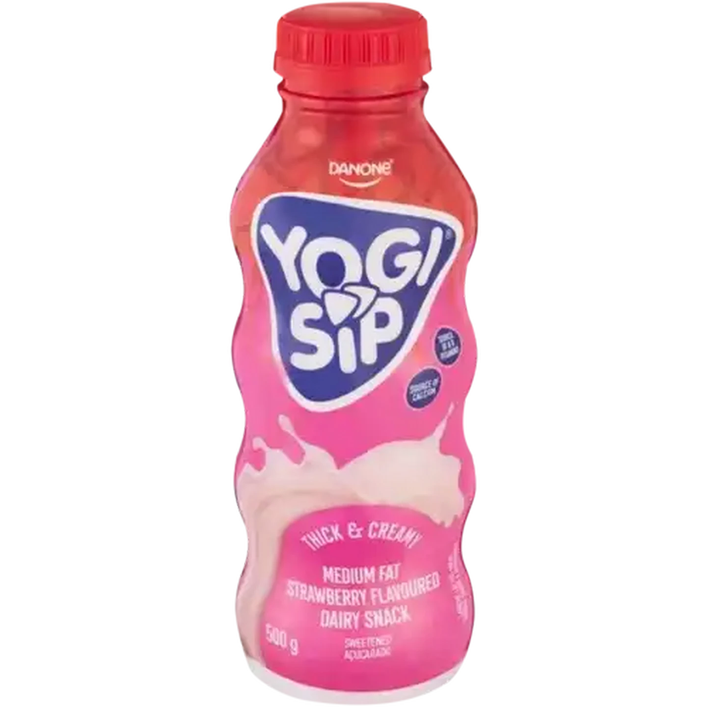 Image of Danone Yogi Sip Strawberry Dairy Snack 500g
