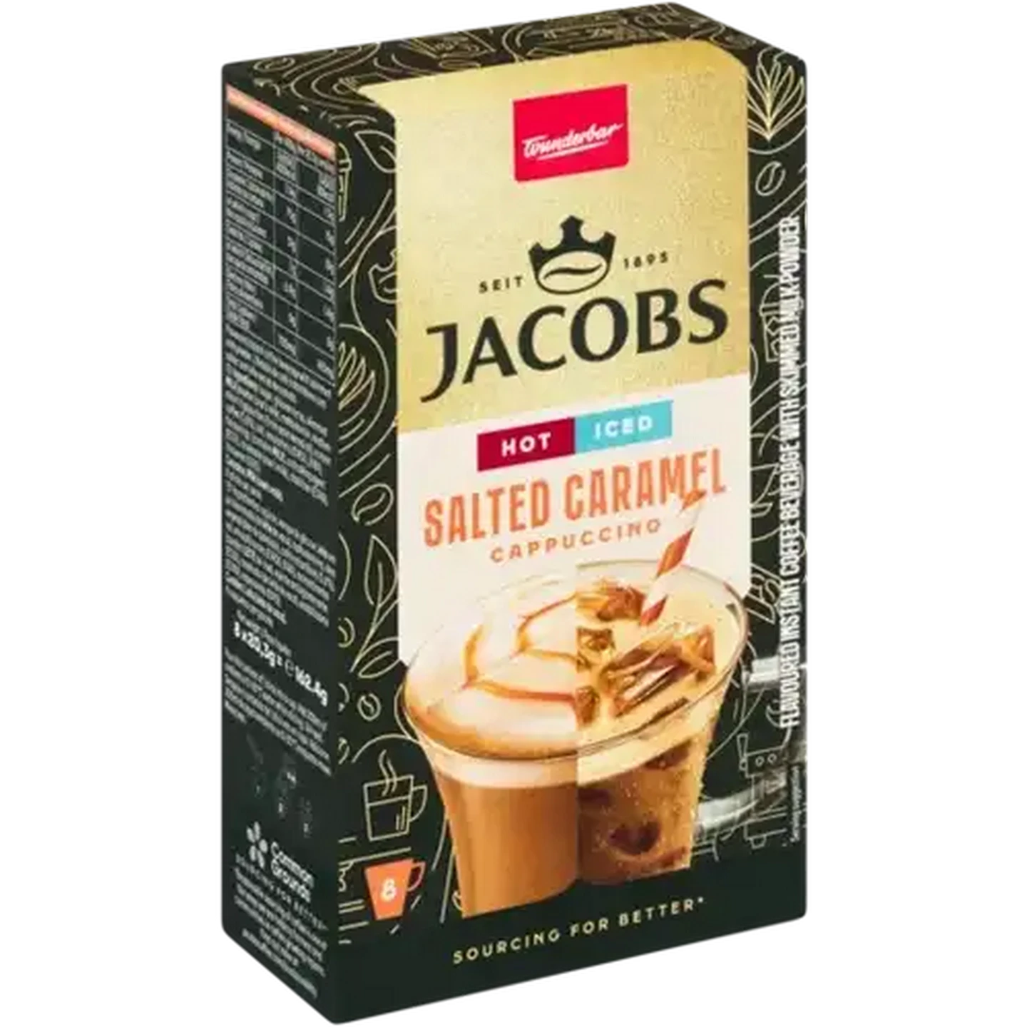 Checkers Sixty60 | Jacobs Salted Caramel Instant Cappuccino 8 x 20.3g