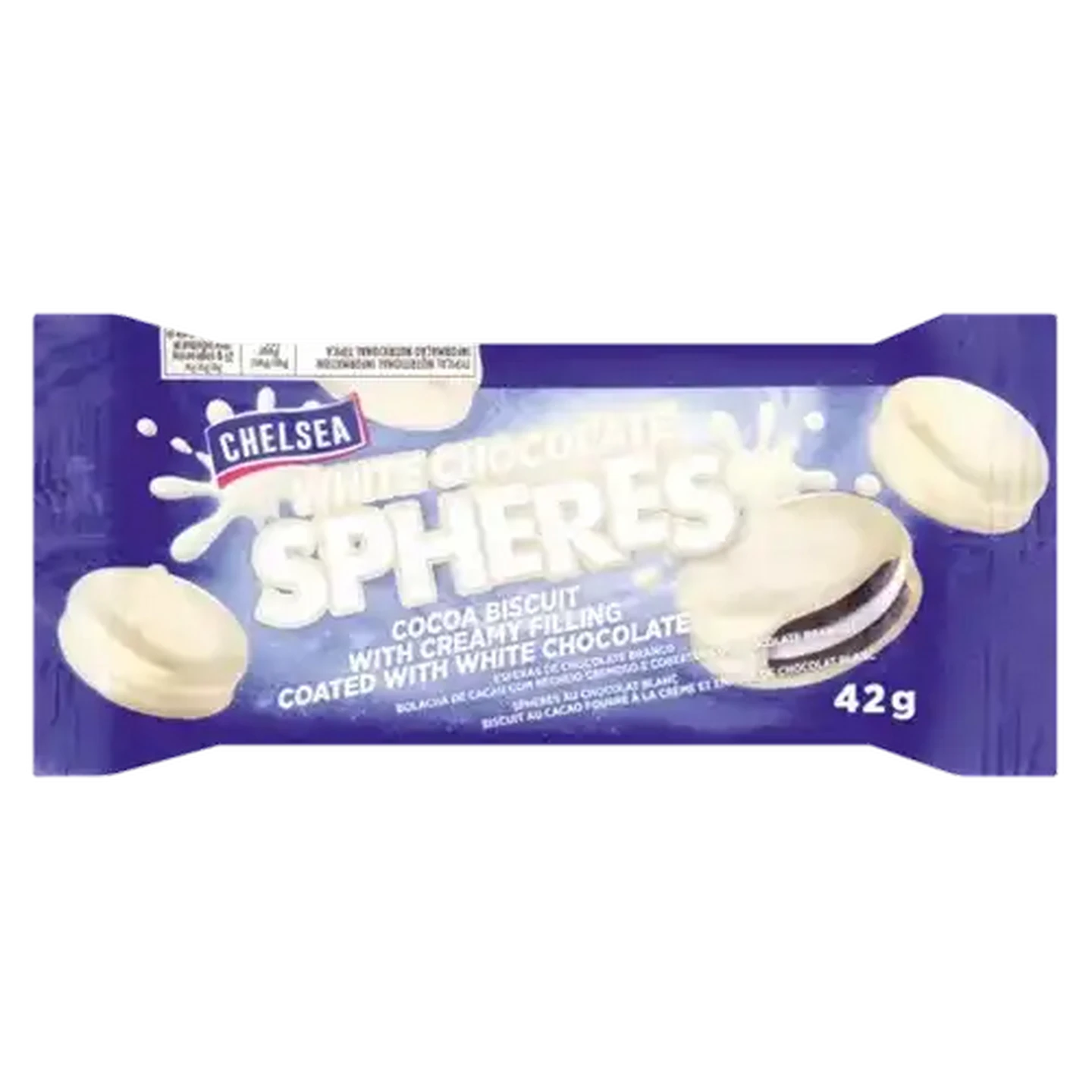 Checkers Sixty60 | Chelsea Spheres White Chocolate Coated Biscuits 42g