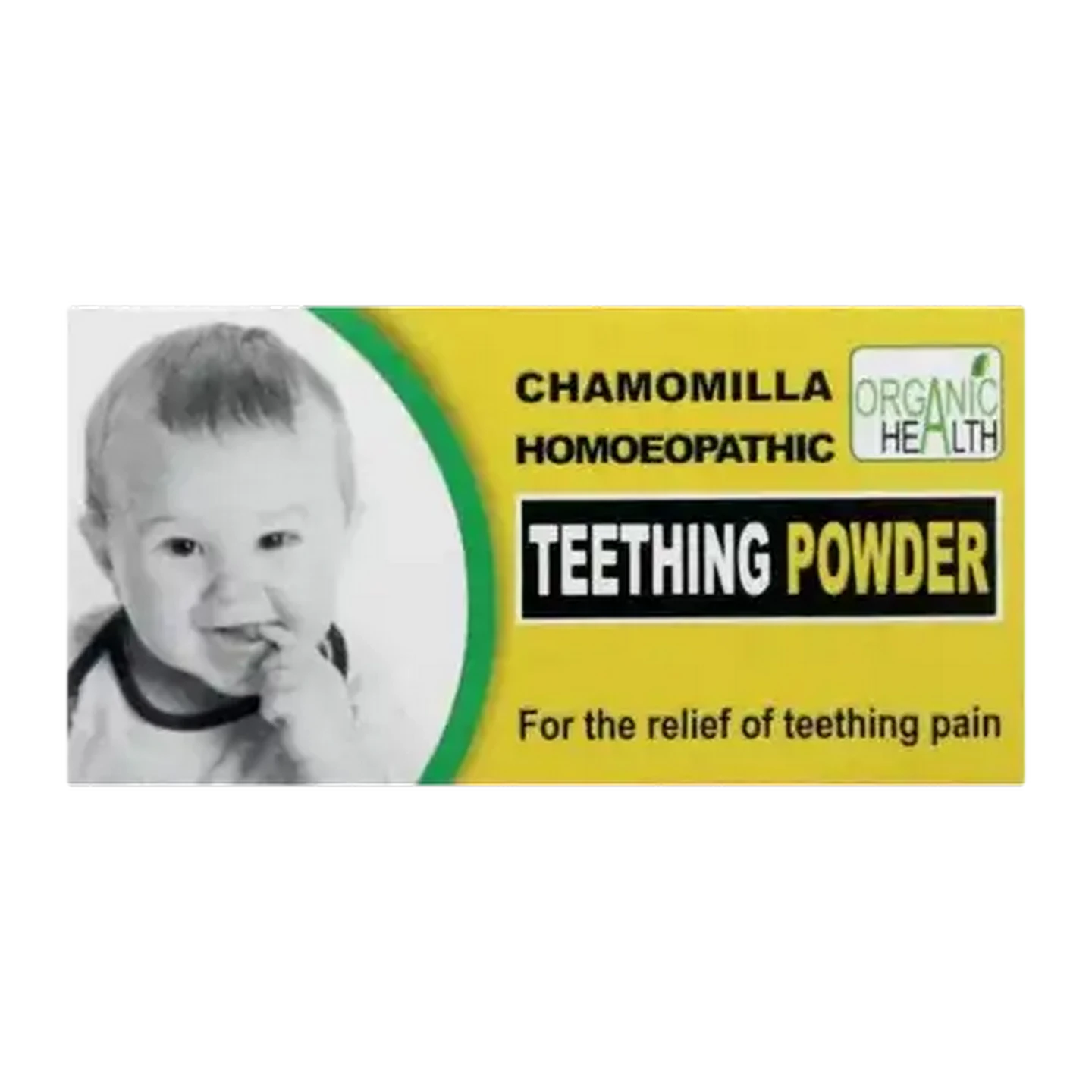 Image of Organic Health Homoeopathic Chamomilla Teething Powder Sachets 10 Pack