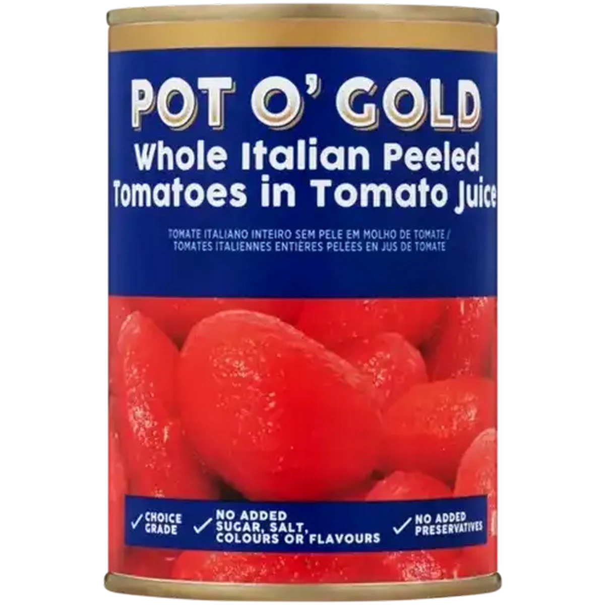 Checkers Sixty60 | Pot O' Gold Whole Italian Peeled Tomatoes in