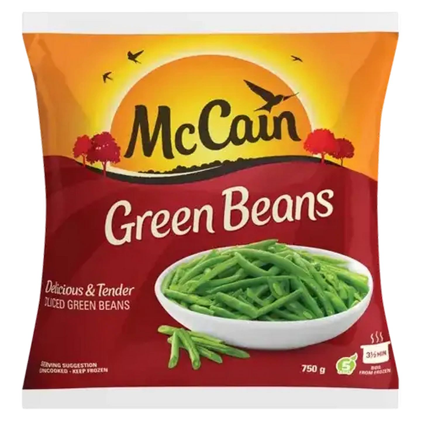 Image of McCain Frozen Green Beans 750g