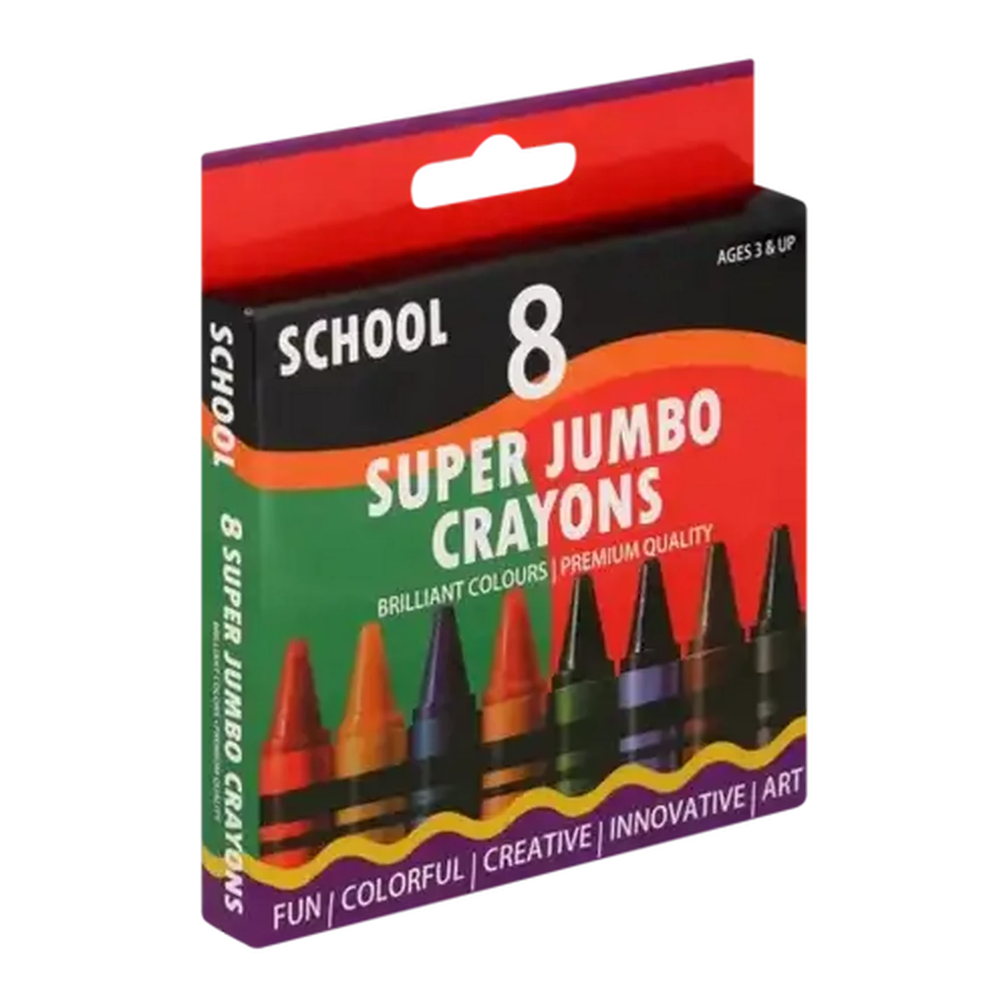 Checkers Sixty60 | Super Jumbo Wax Crayons 8-Pack