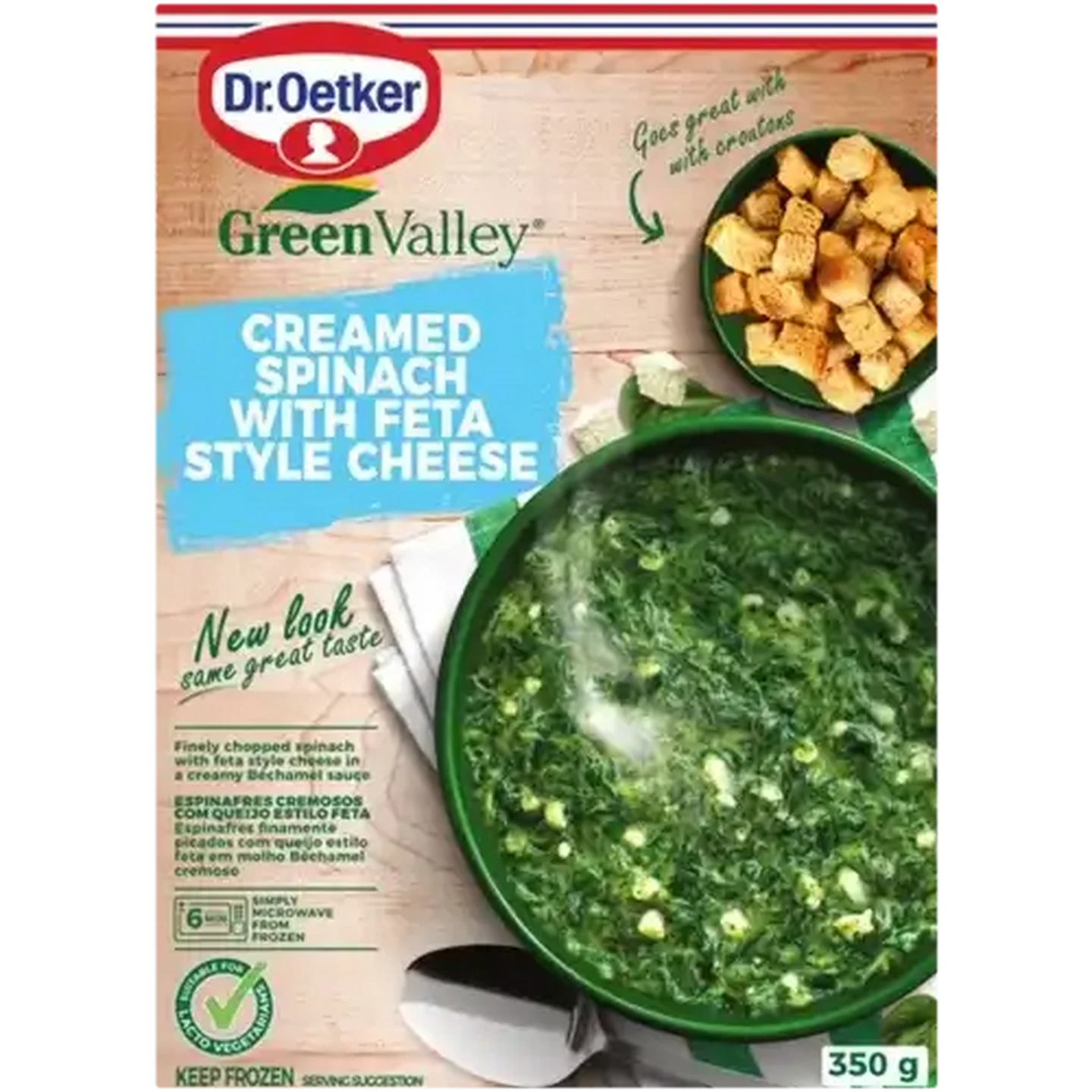 Checkers Sixty60 | Dr. Oetker Green Valley Frozen Creamed Spinach