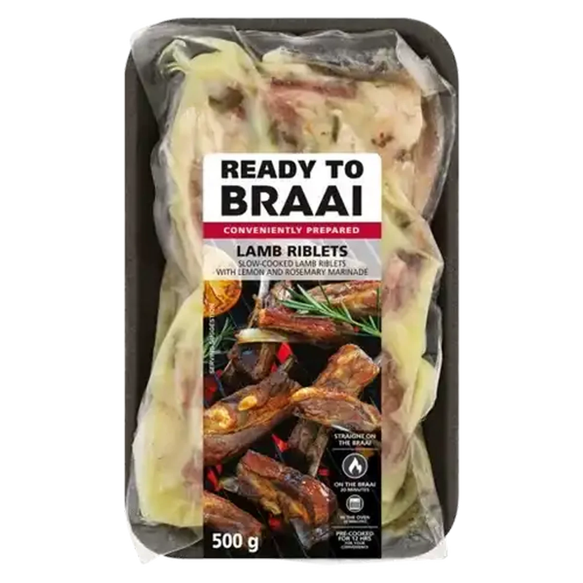 Checkers Sixty60 | Ready To Braai Lamb Riblets 500g