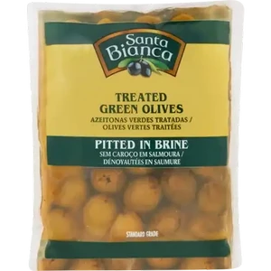 Checkers Sixty60 | Santa Bianca Pitted Green Olives 195g
