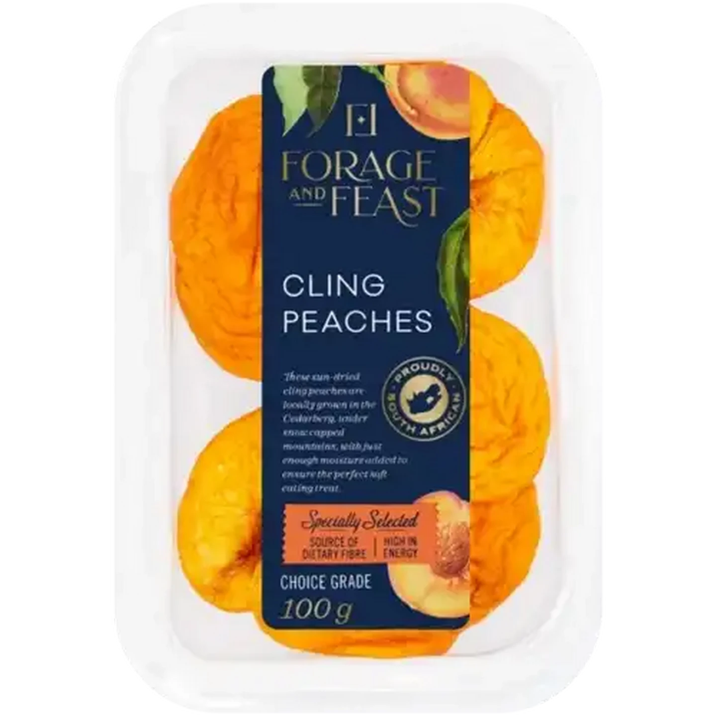 Checkers Sixty60 | Forage And Feast Soft Eating Cling Peaches 100g