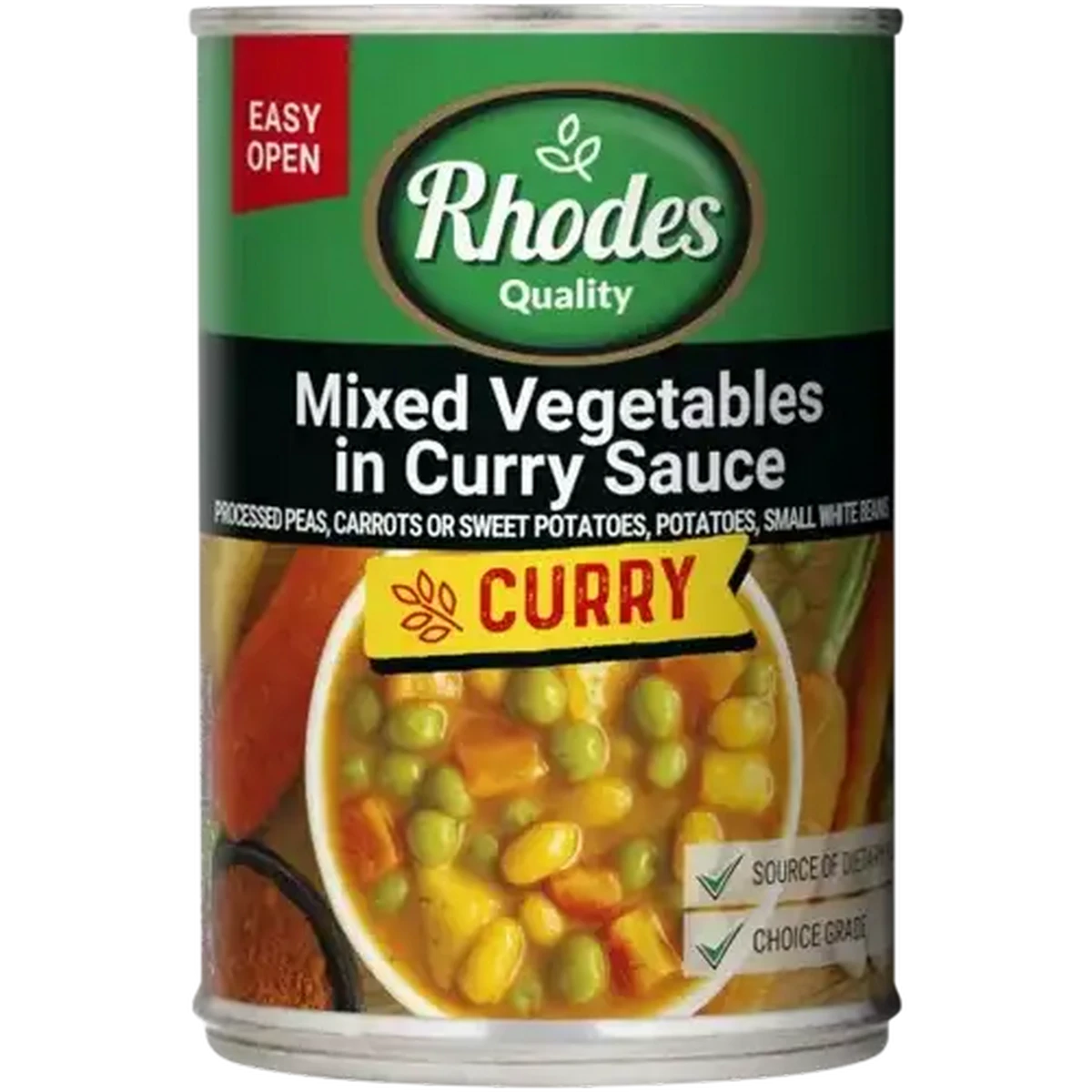Shoprite ZA | Rhodes Quality Mixed Vegetables in Curry Sauce 410g