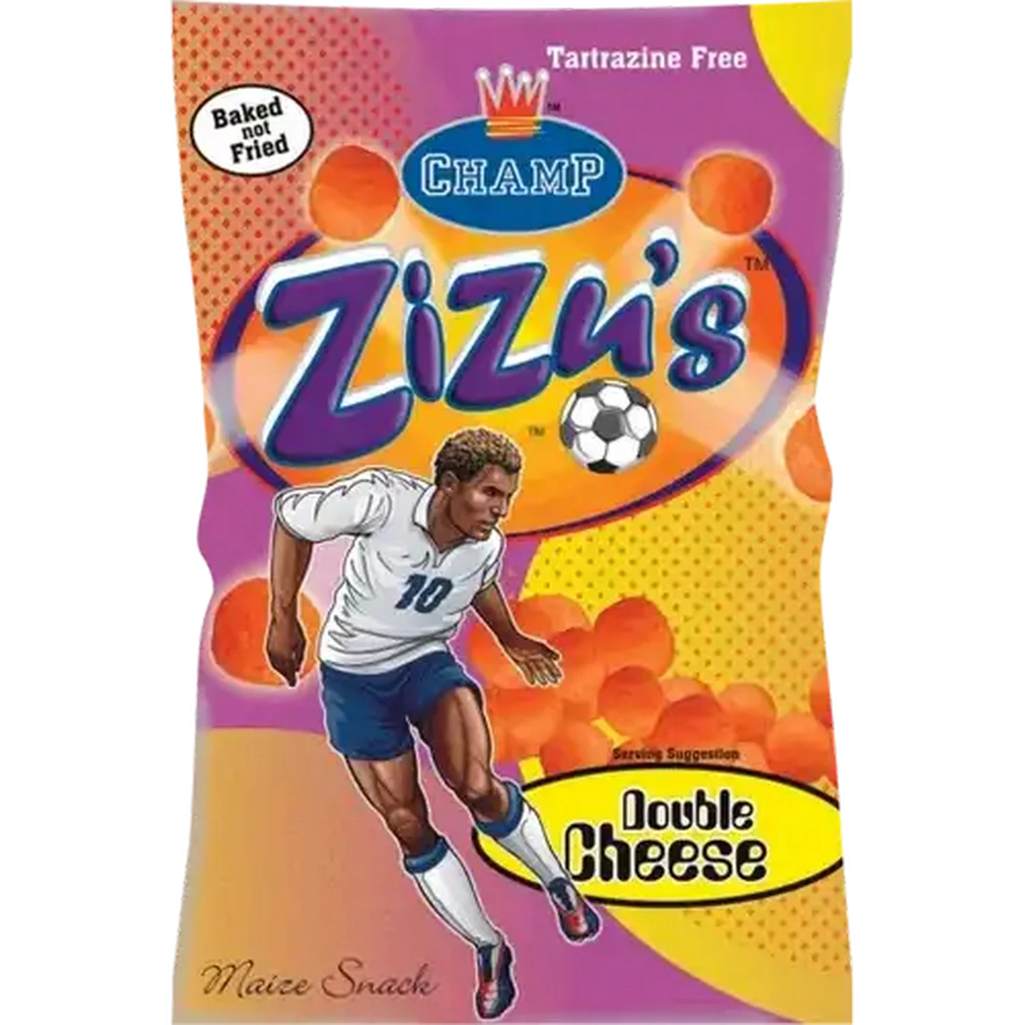 Checkers Sixty60 | Champ Zizu's Double Cheese Maize Snack 100g