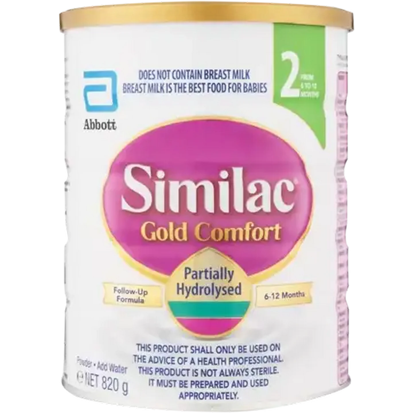 Image of Similac Gold Comfort Stage 2 6-12 Months Follow-Up Formula 820g