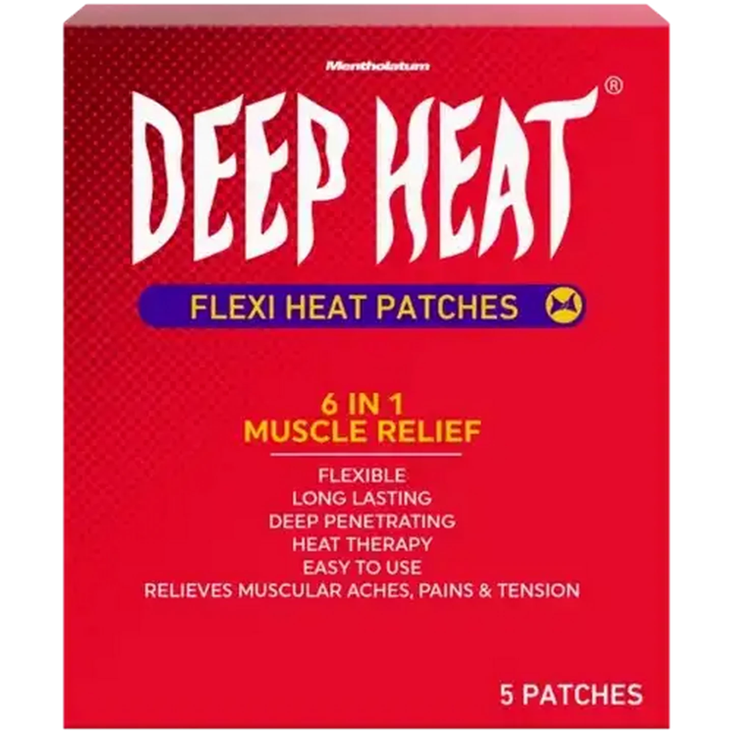 Image of Deep Heat Flexi Heat Patches 5 Pack