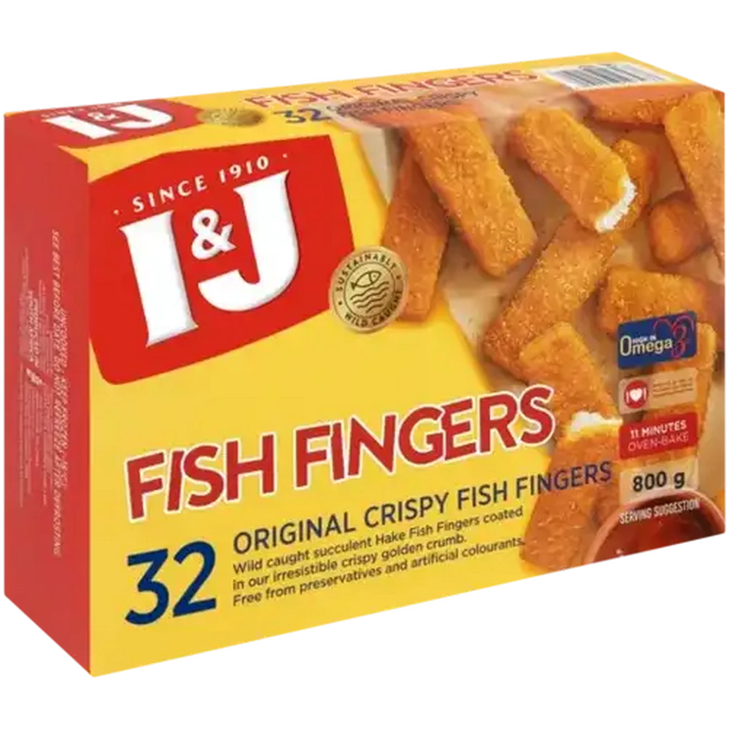 Checkers Sixty60 | I&J Frozen Fish Fingers 800g
