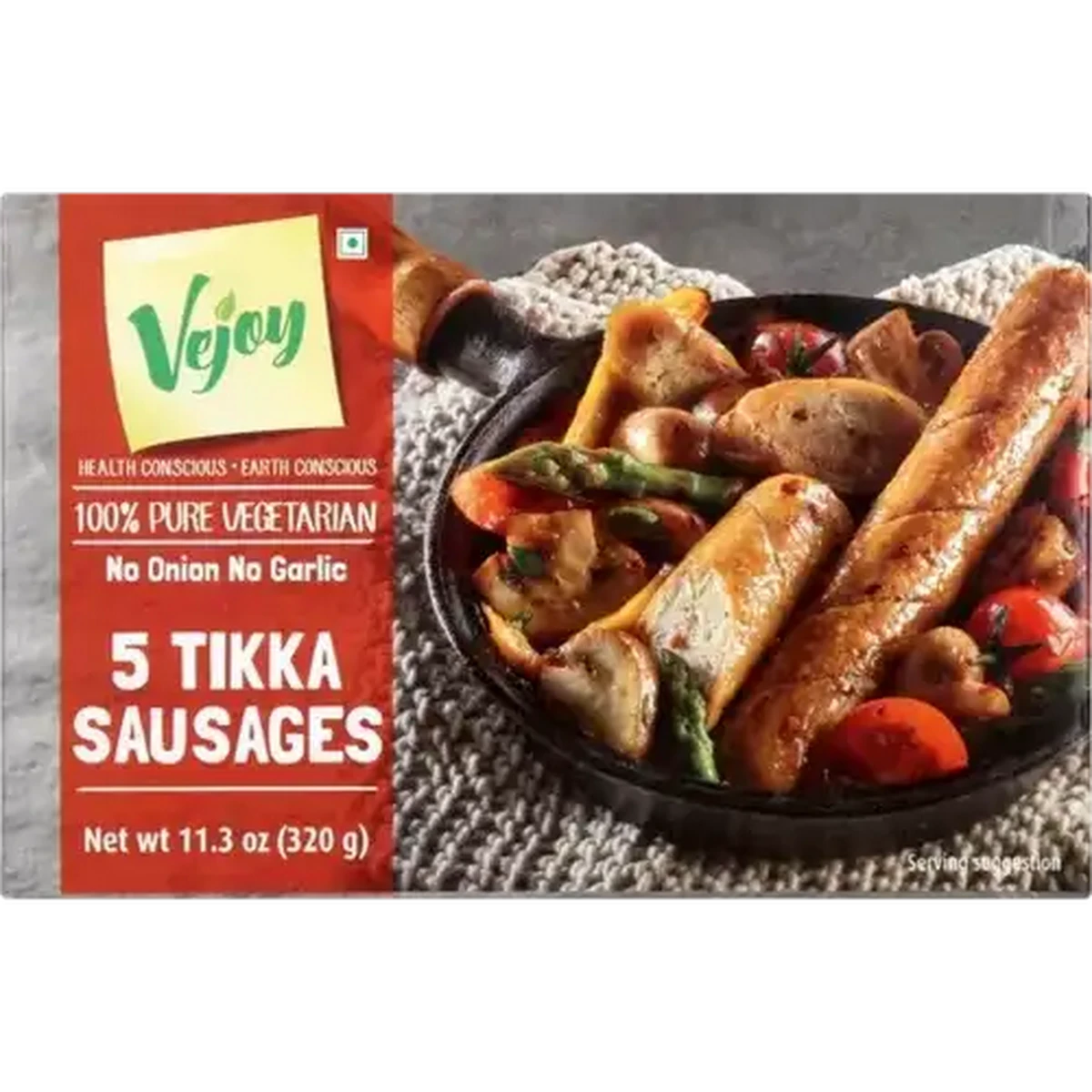 Shoprite ZA | Vejoy 100% Pure Vegetarian Tikka Sausages 320g
