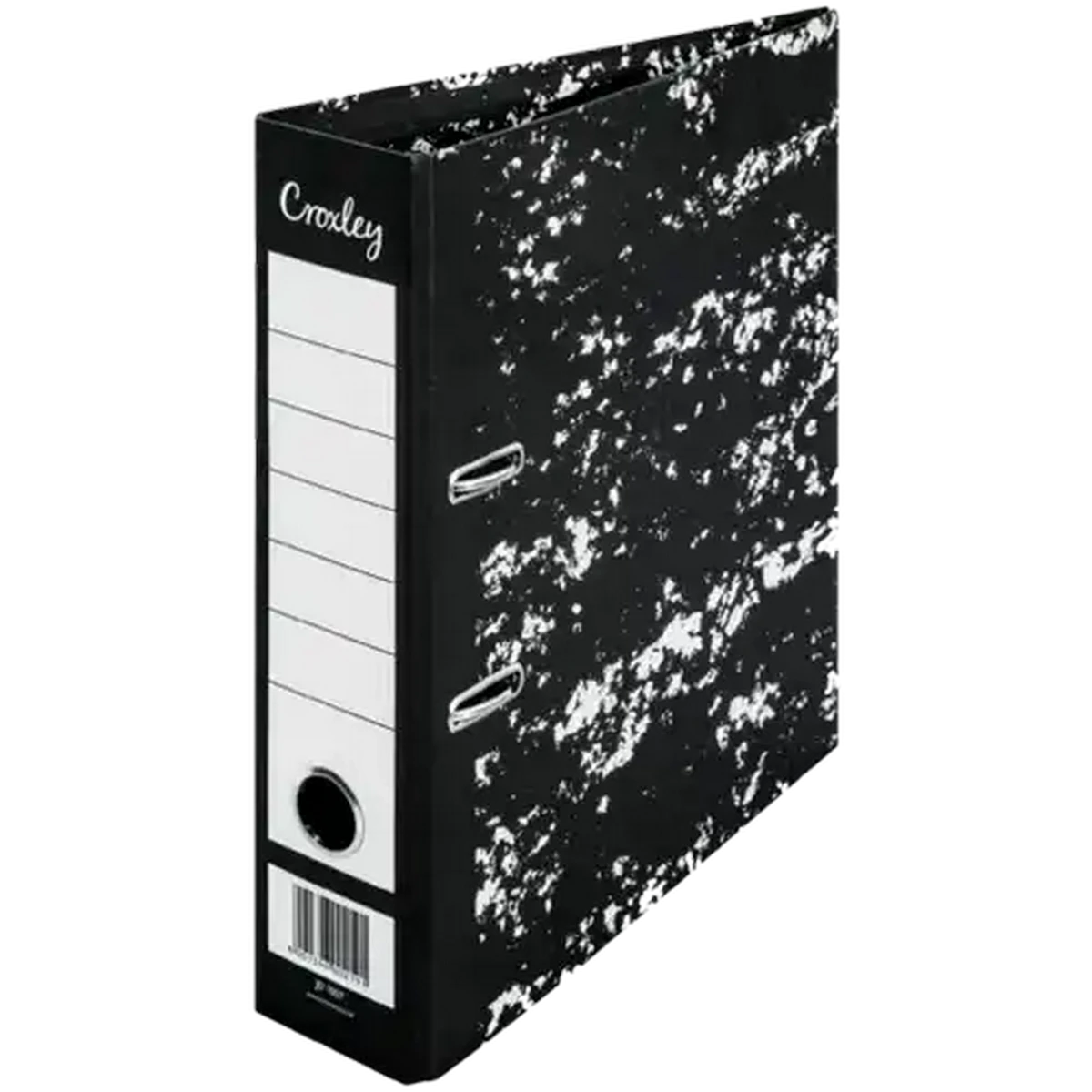 Checkers Sixty60 | Croxley A4 Mottled Black Lever Arch File