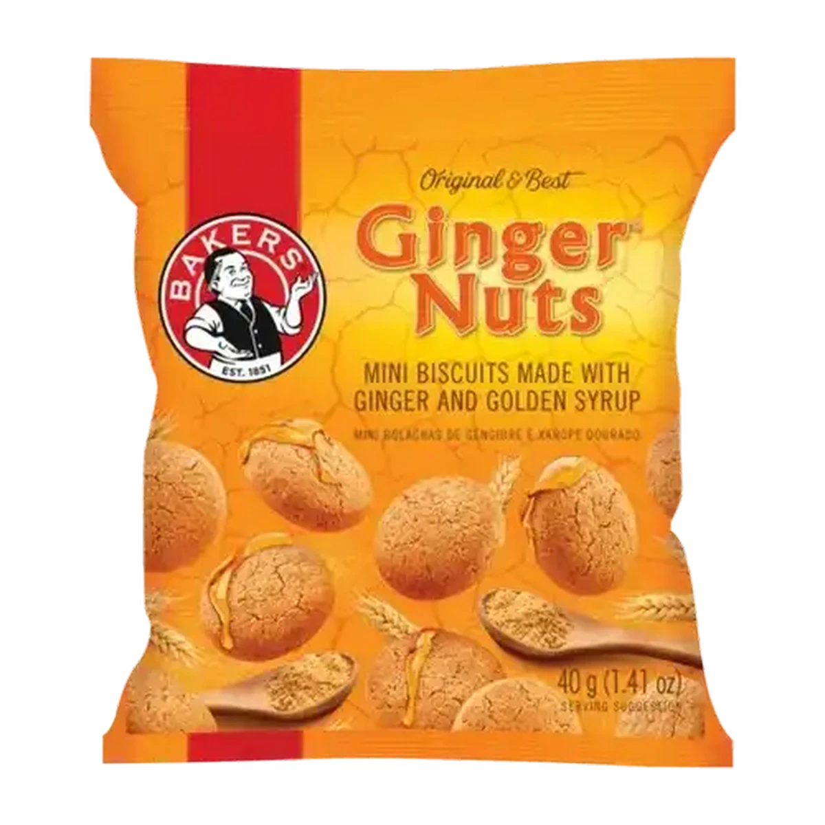 Checkers Sixty60 | Bakers Ginger Nuts Mini Ginger & Golden Syrup