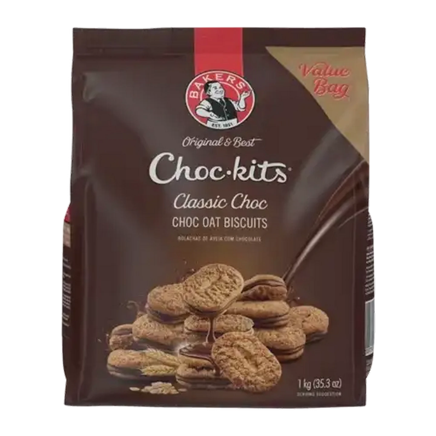 Checkers Sixty60 | Bakers Choc-kits Classic Chocolate Oat Biscuits 1kg